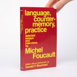 Language, Counter-Memory, Practice: Selected Essays and Interviews - Foucault, Michel; Bouchard, Donald F. (editor, introduction)