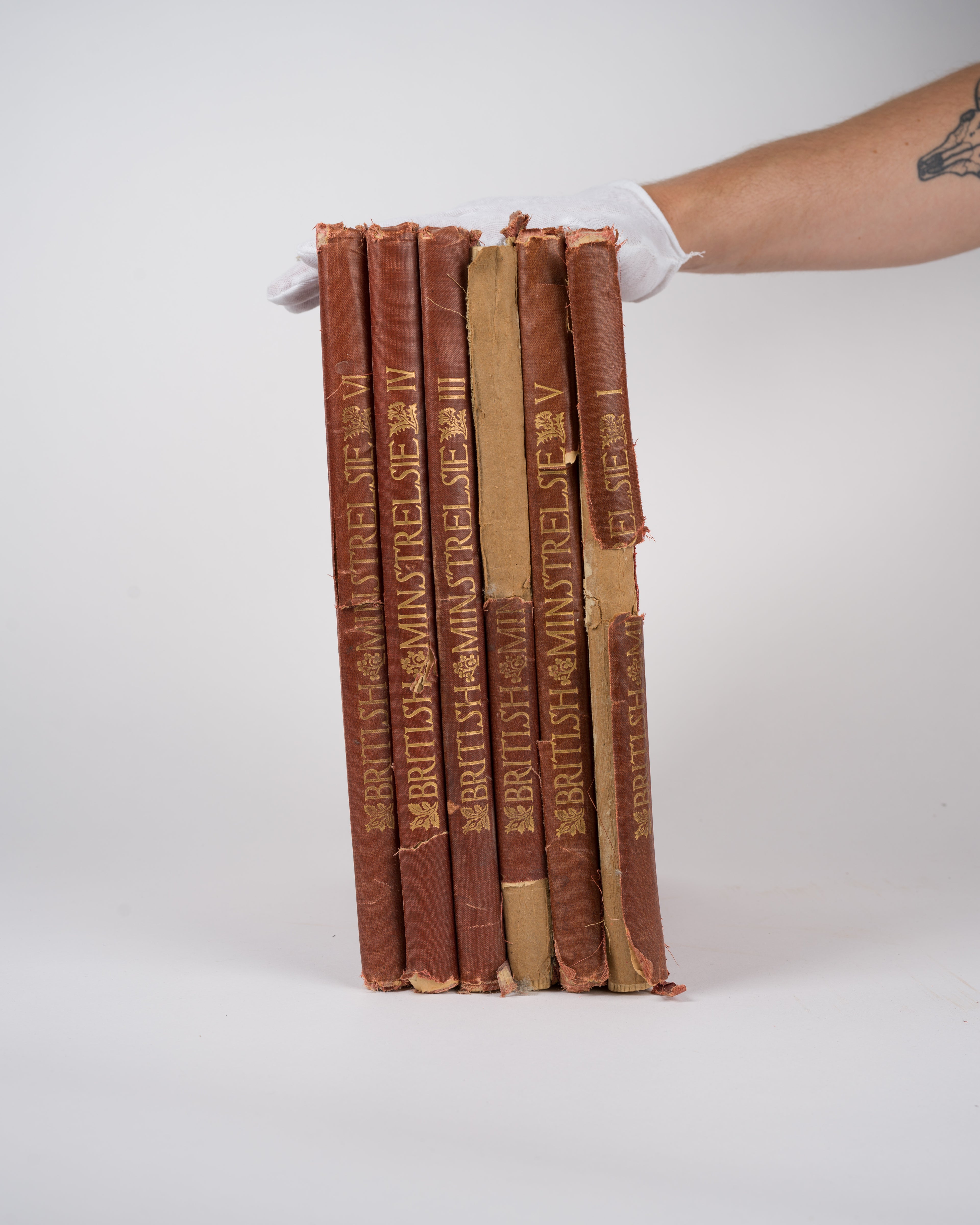 British Minstrelsie: A Representative Collection of the Songs of the Four Nations Six Volumes, Complete - Greig, John et al.