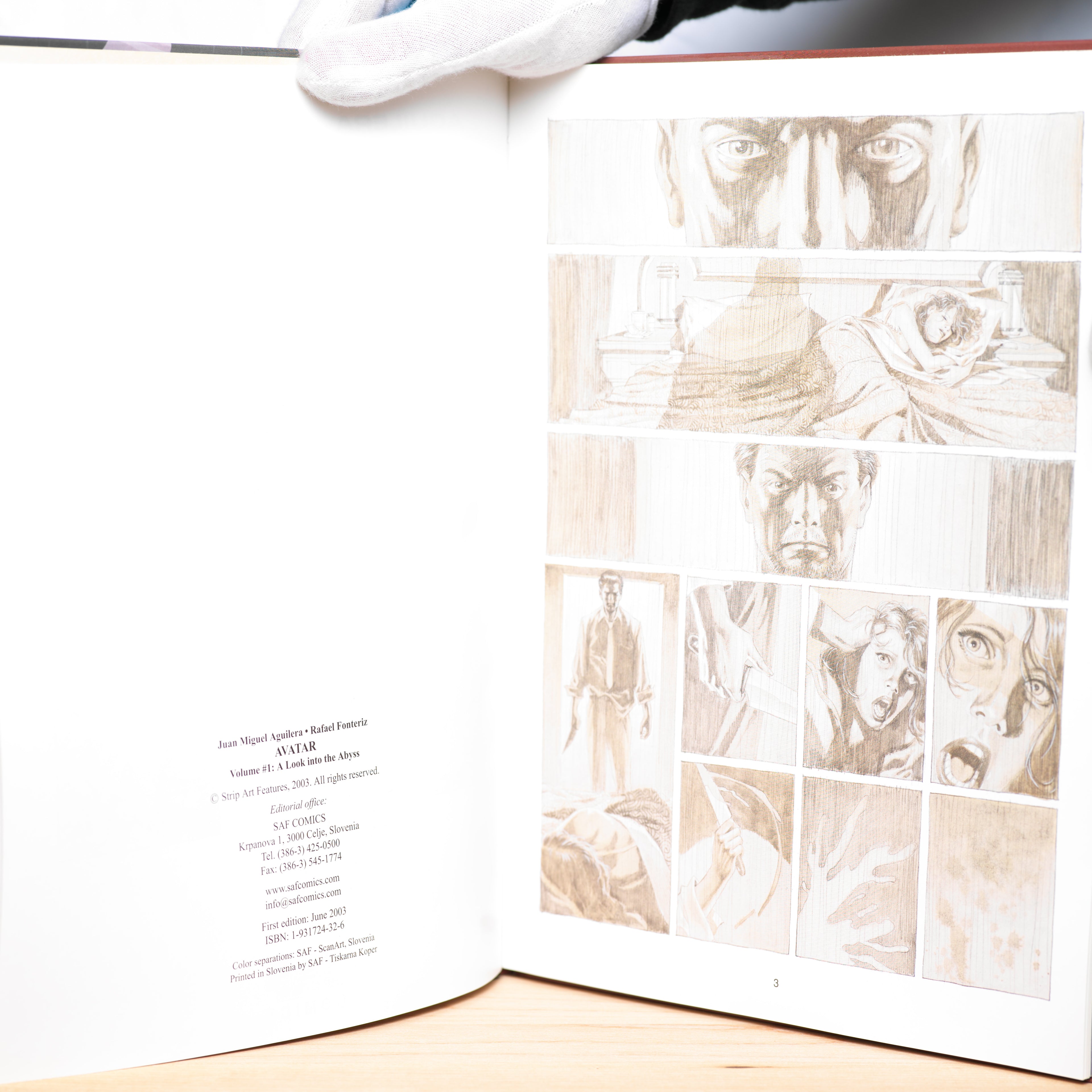 Avatar Volume 1: A Look into Abyss - Aguilera, Juan Miguel