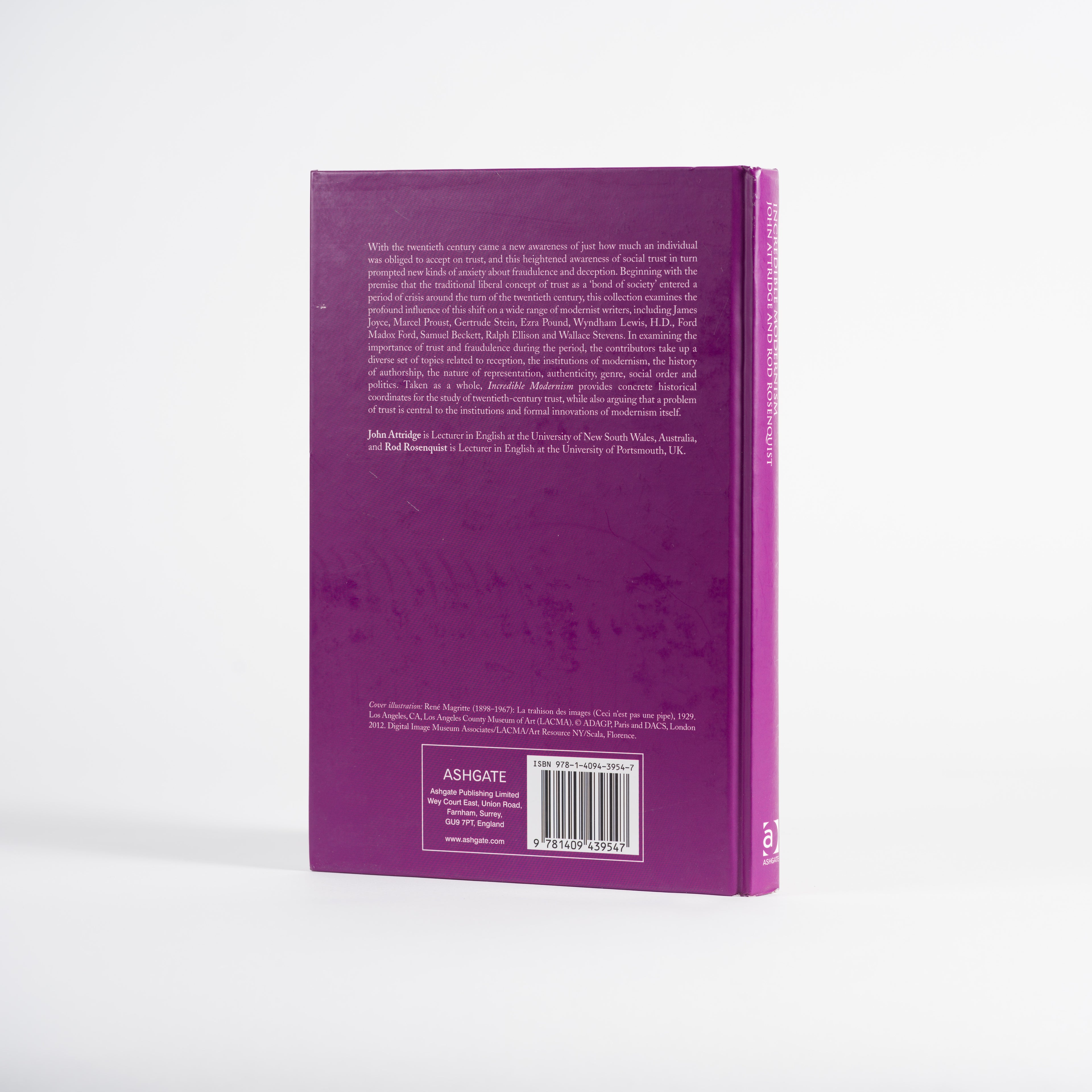 Incredible Modernism: Literature, Trust and Deception