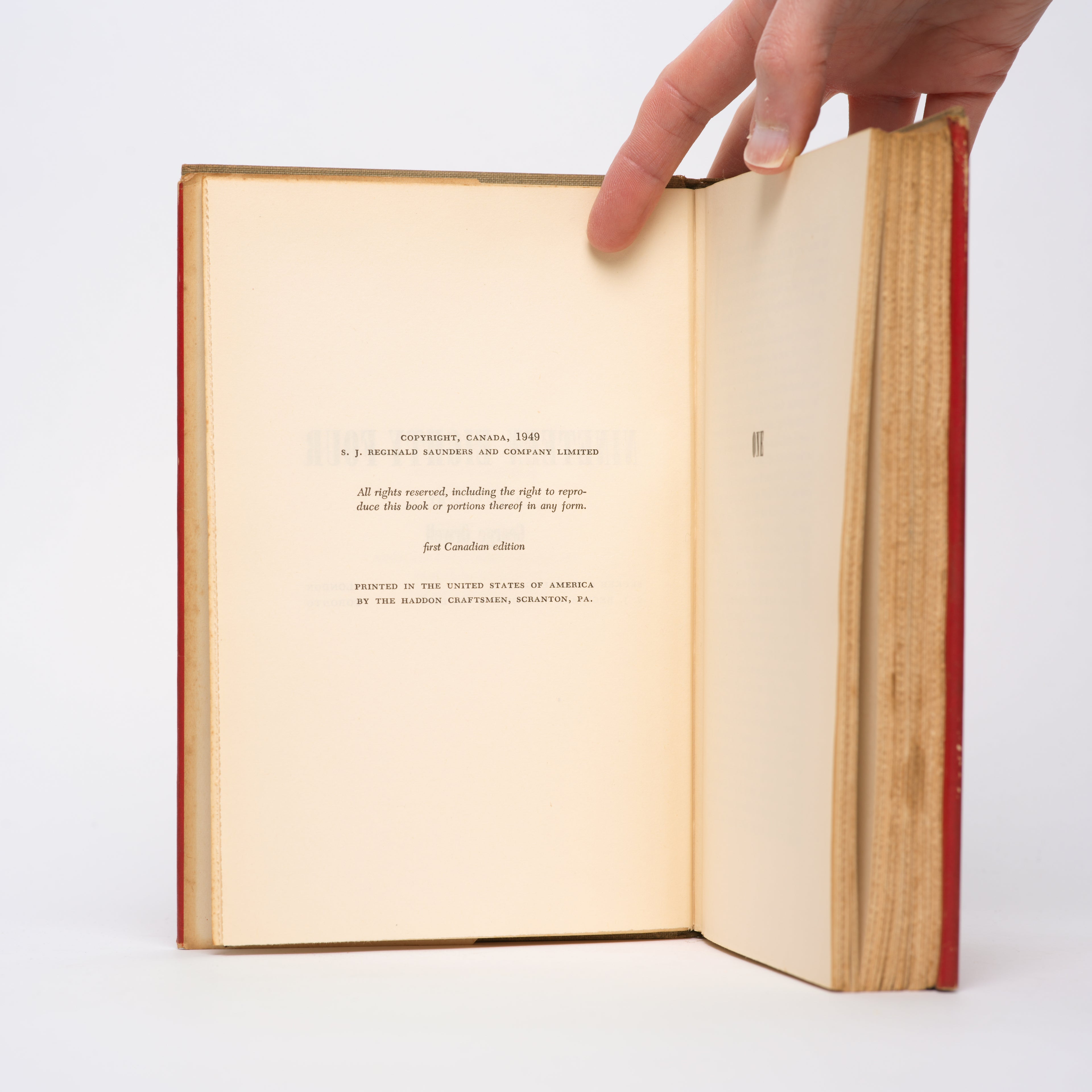 Nineteen Eighty-Four [First Canadian Edition] - Orwell, George