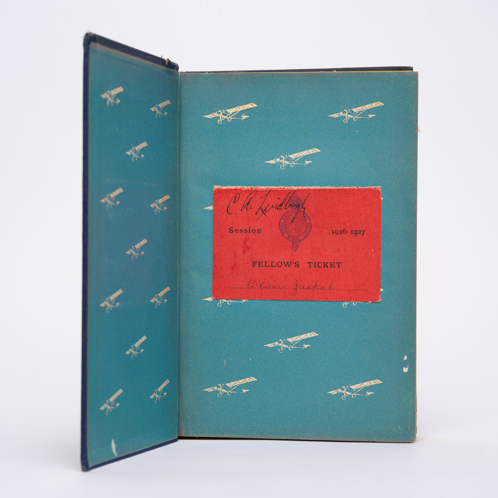 "We" [Signed] - Lindbergh, Charles A.; Herrick, Myron T. (foreword)