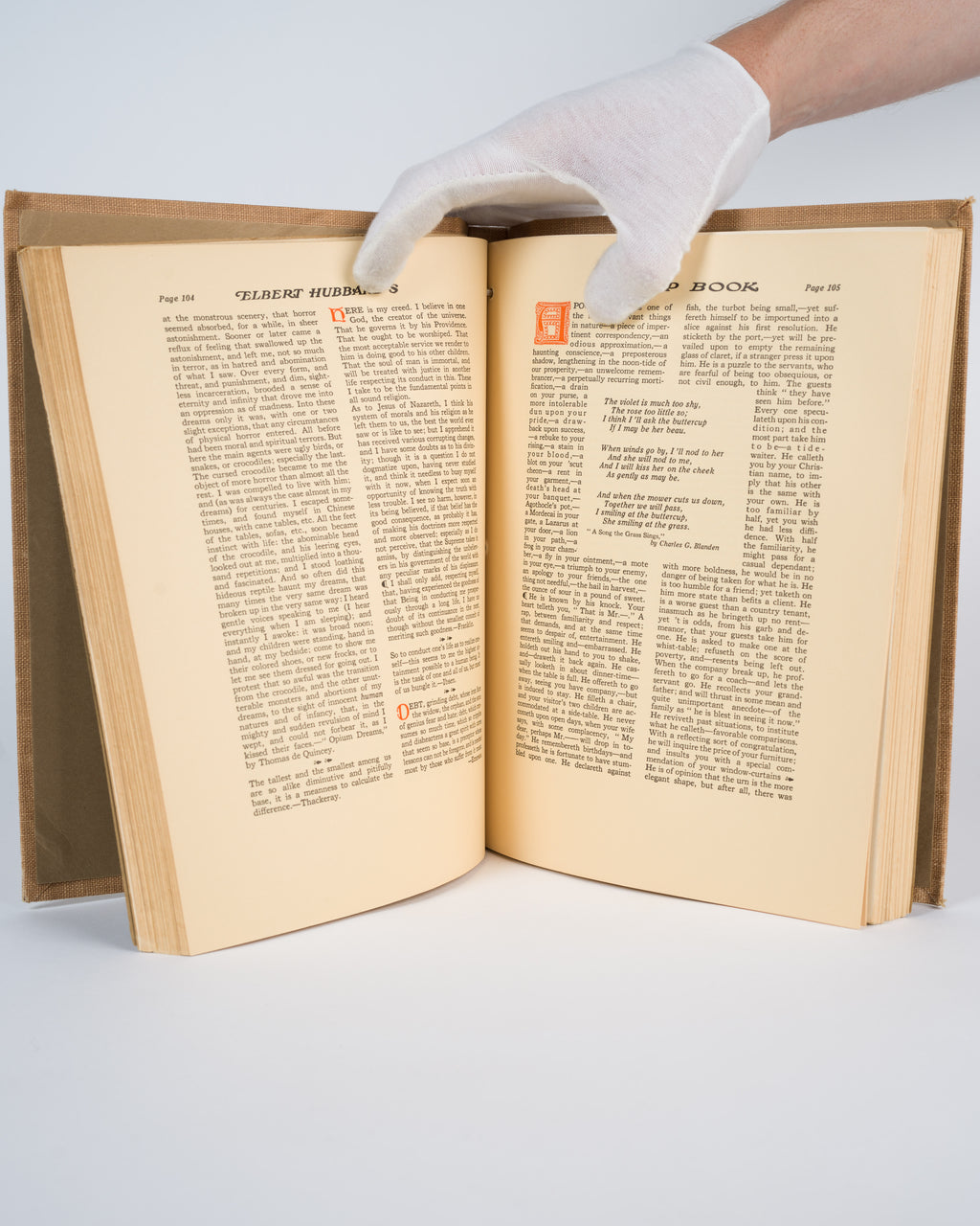 Elbert Hubbard's Scrap Book - Hubbard, Elbert