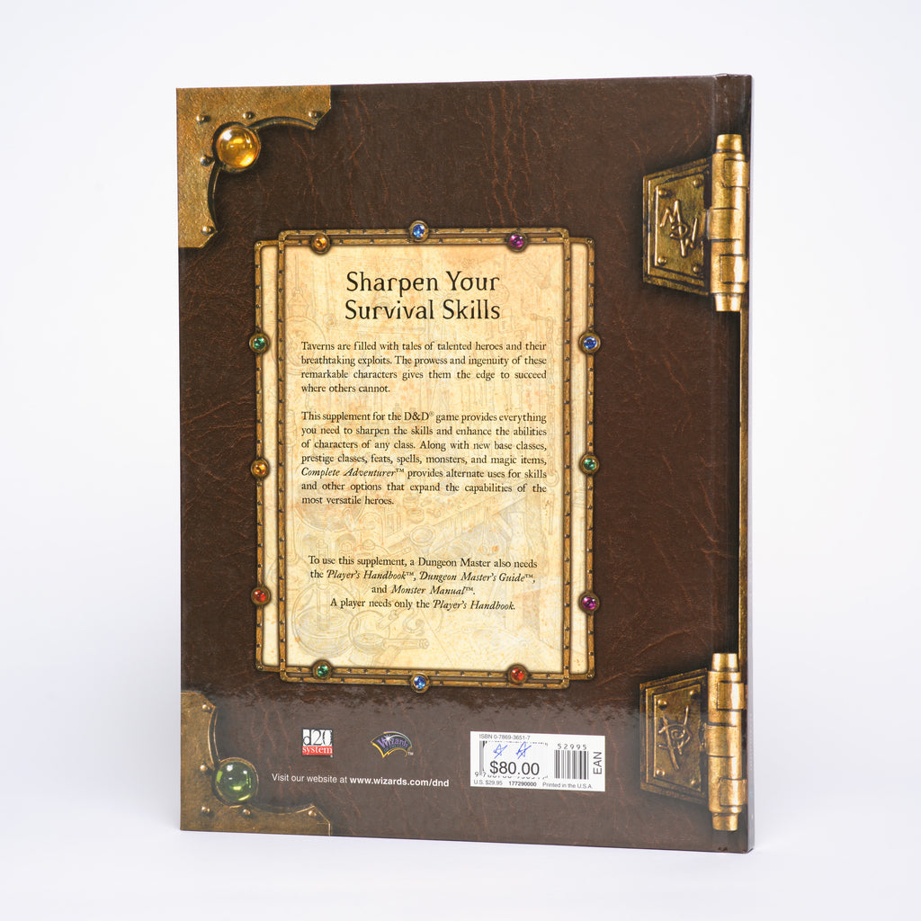 Complete Adventurer (Dungeons & Dragons v. 3.5)