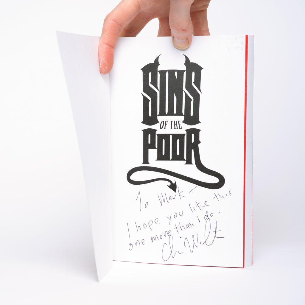 Sins of the Poor - Walter, Chris [Signed]