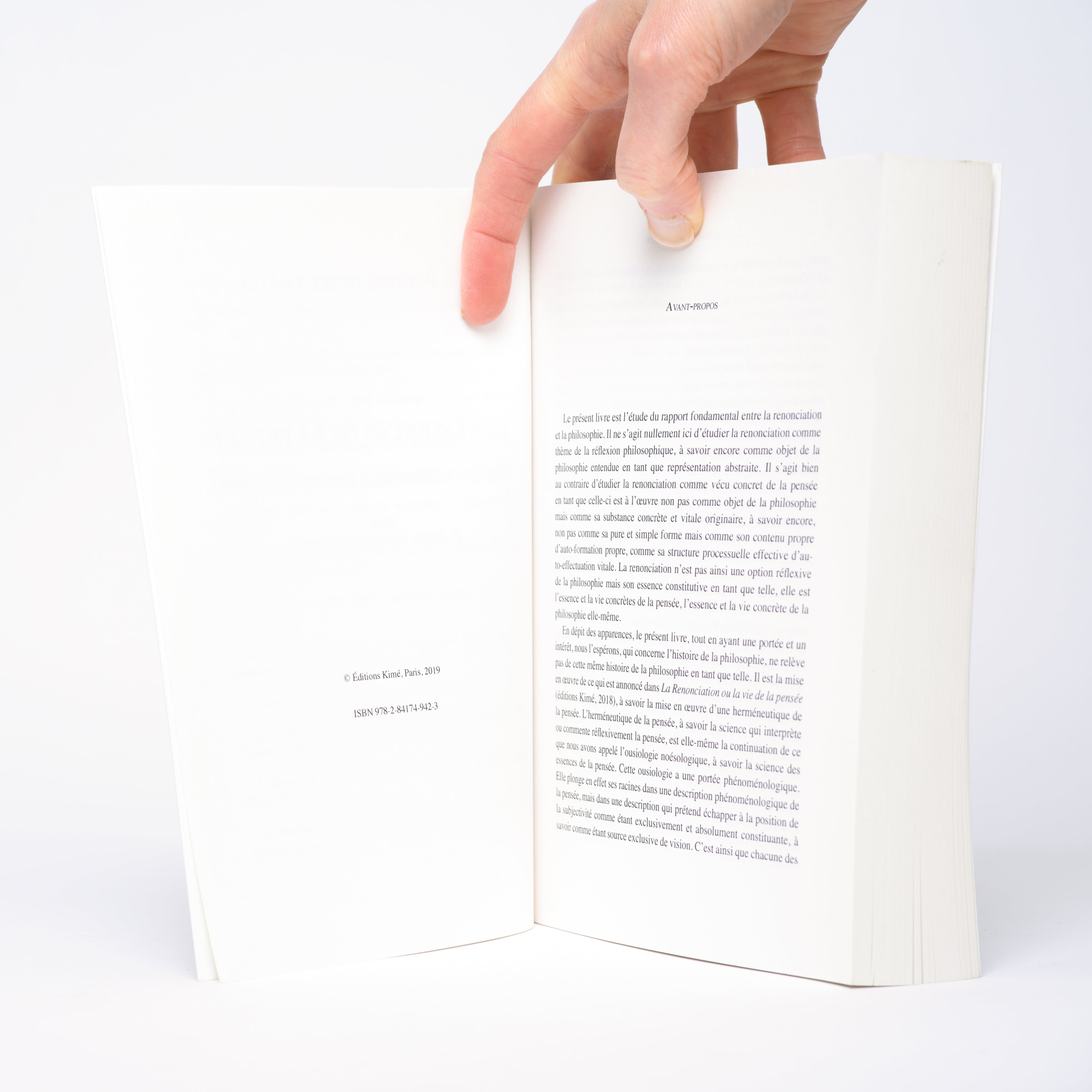 Les essences de la pensée. Essai d'ousiologie herméneutique: tome 1 : Platon, Descartes, Kant - Guillamaud, Patrice