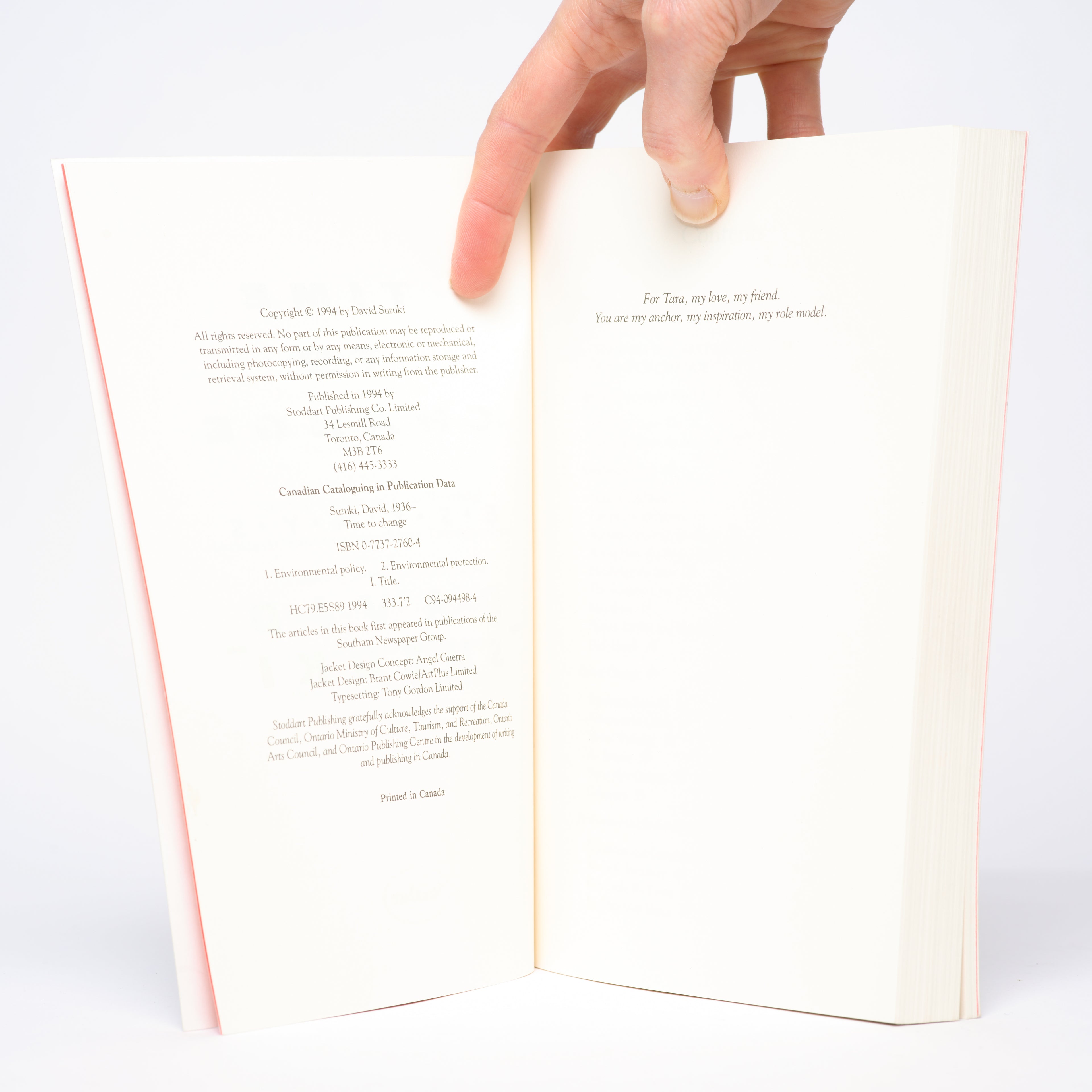 Time to Change: Essays - Suzuki, David