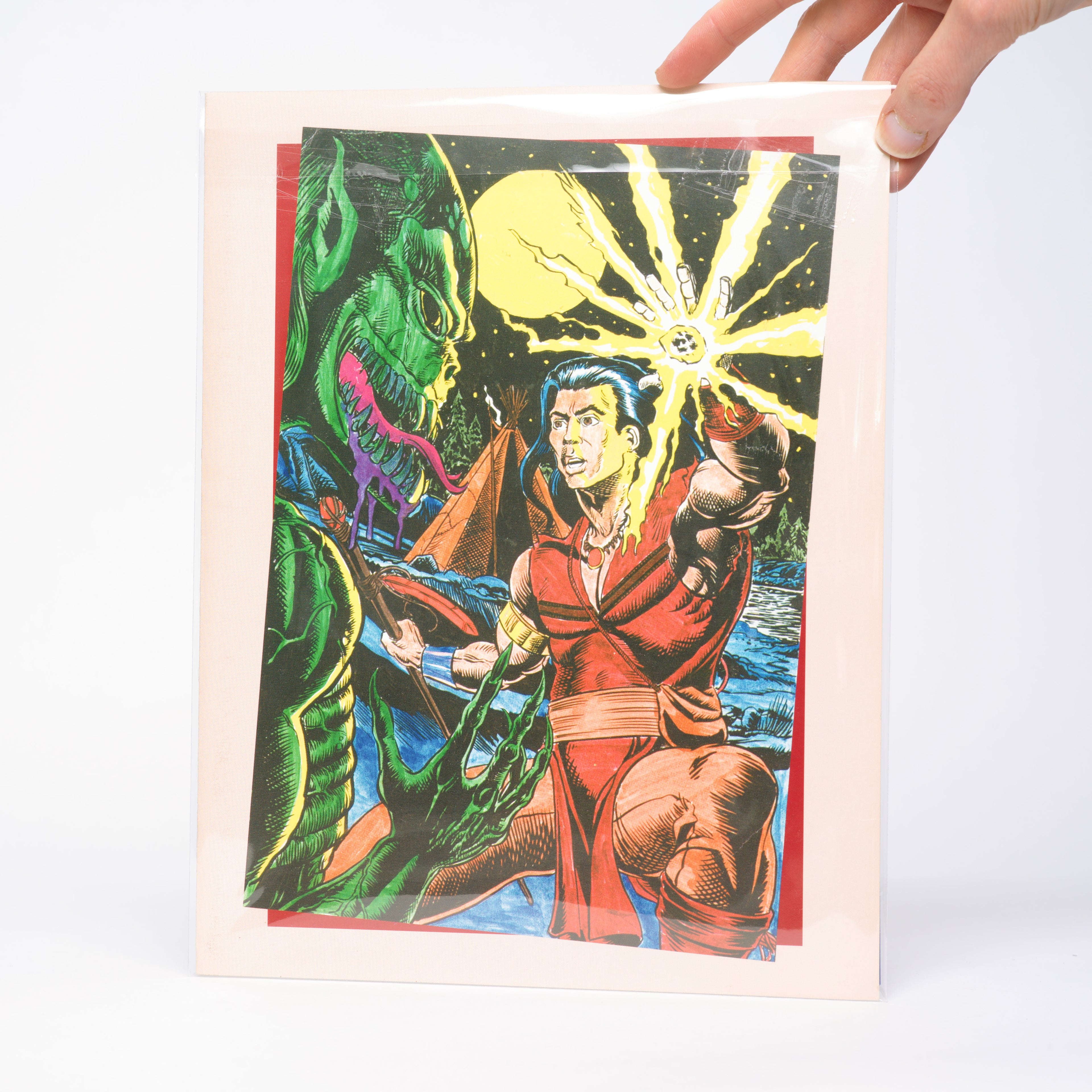 Red Raven: Lore of the Time Before #1 (Signed) + Insert - Publication Date: 1996