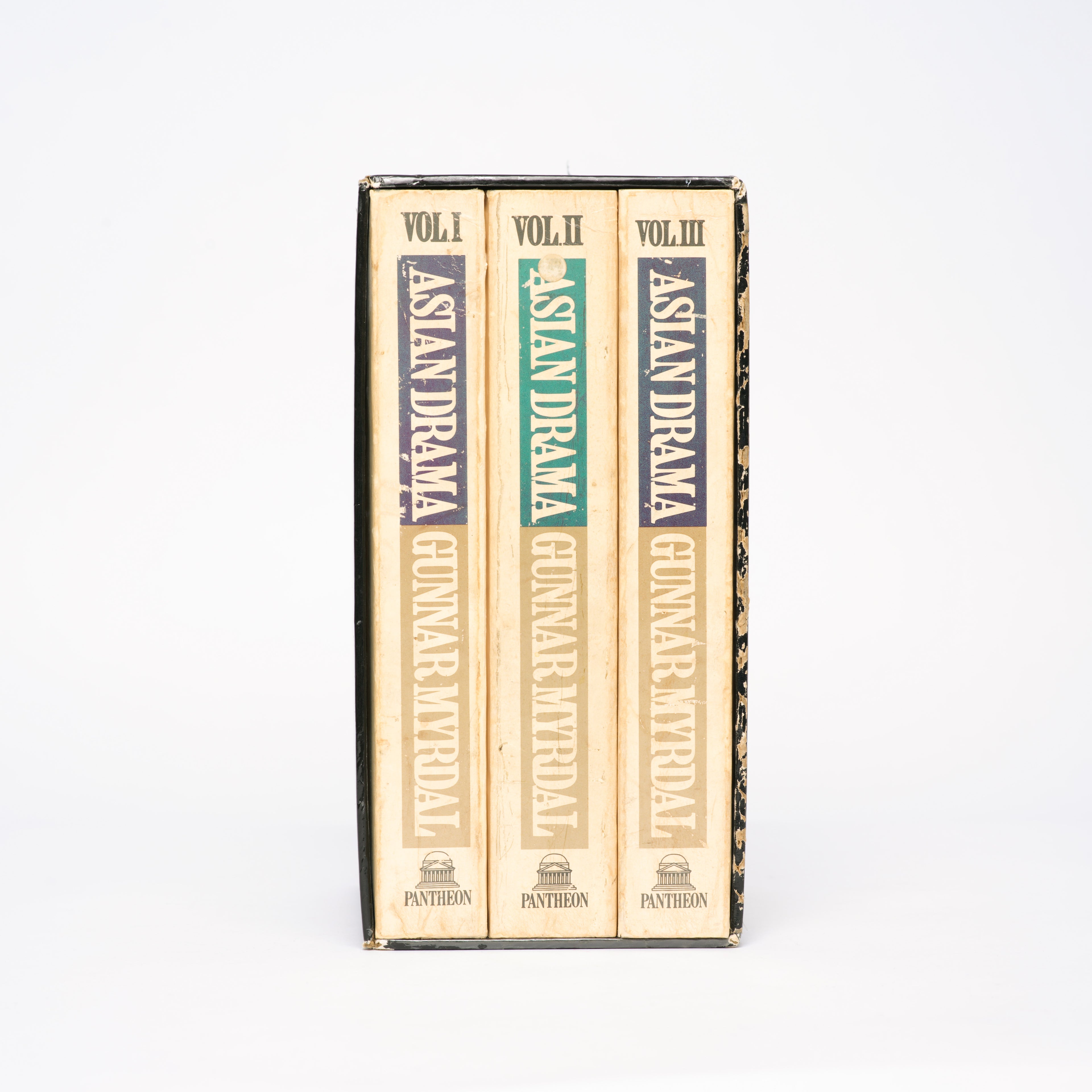 Asian Drama: An Inquiry into the Poverty of Nations (Three Volumes in Box) - Myrdal, Gunnar