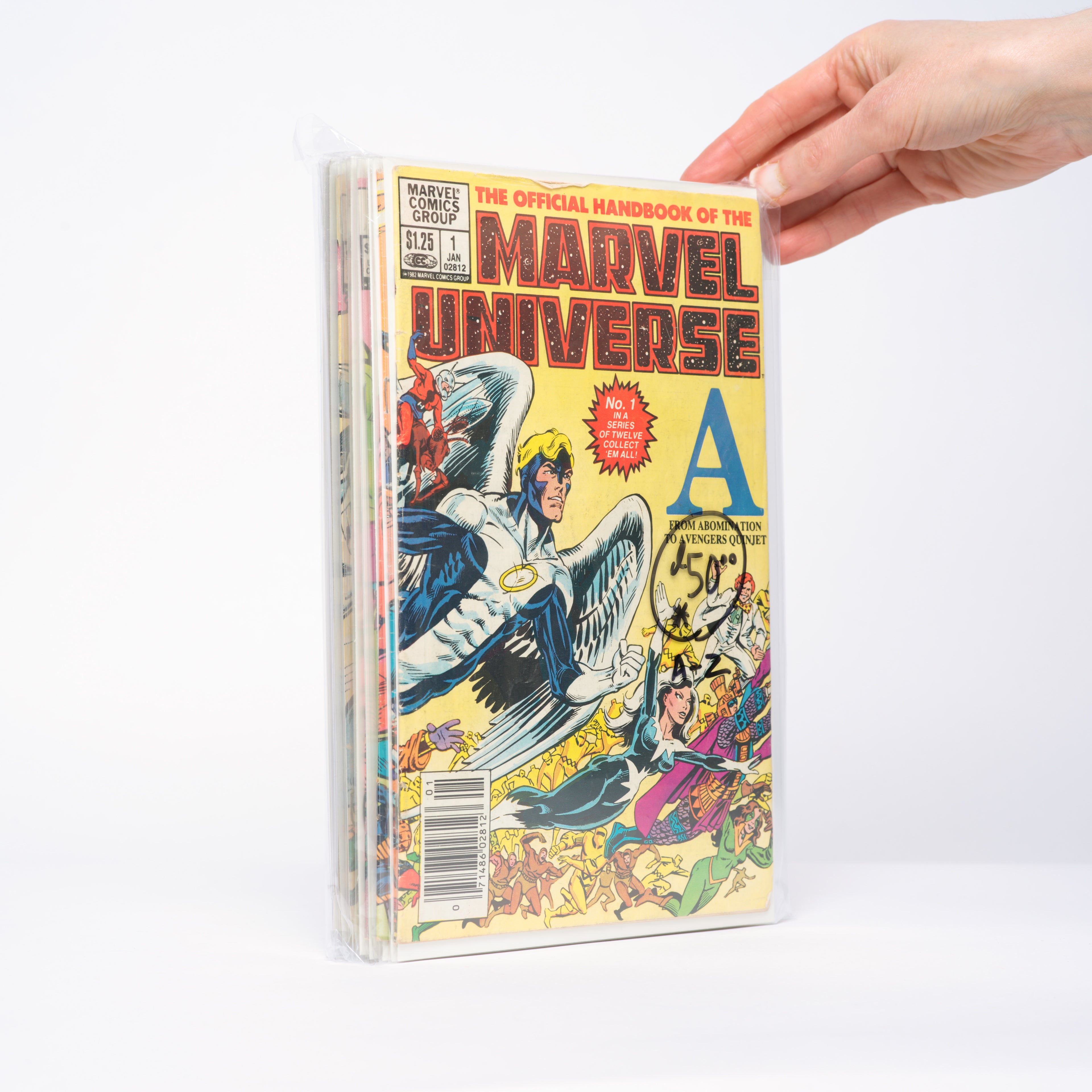 The Official Handbook of the Marvel Universe (Complete #1-12)