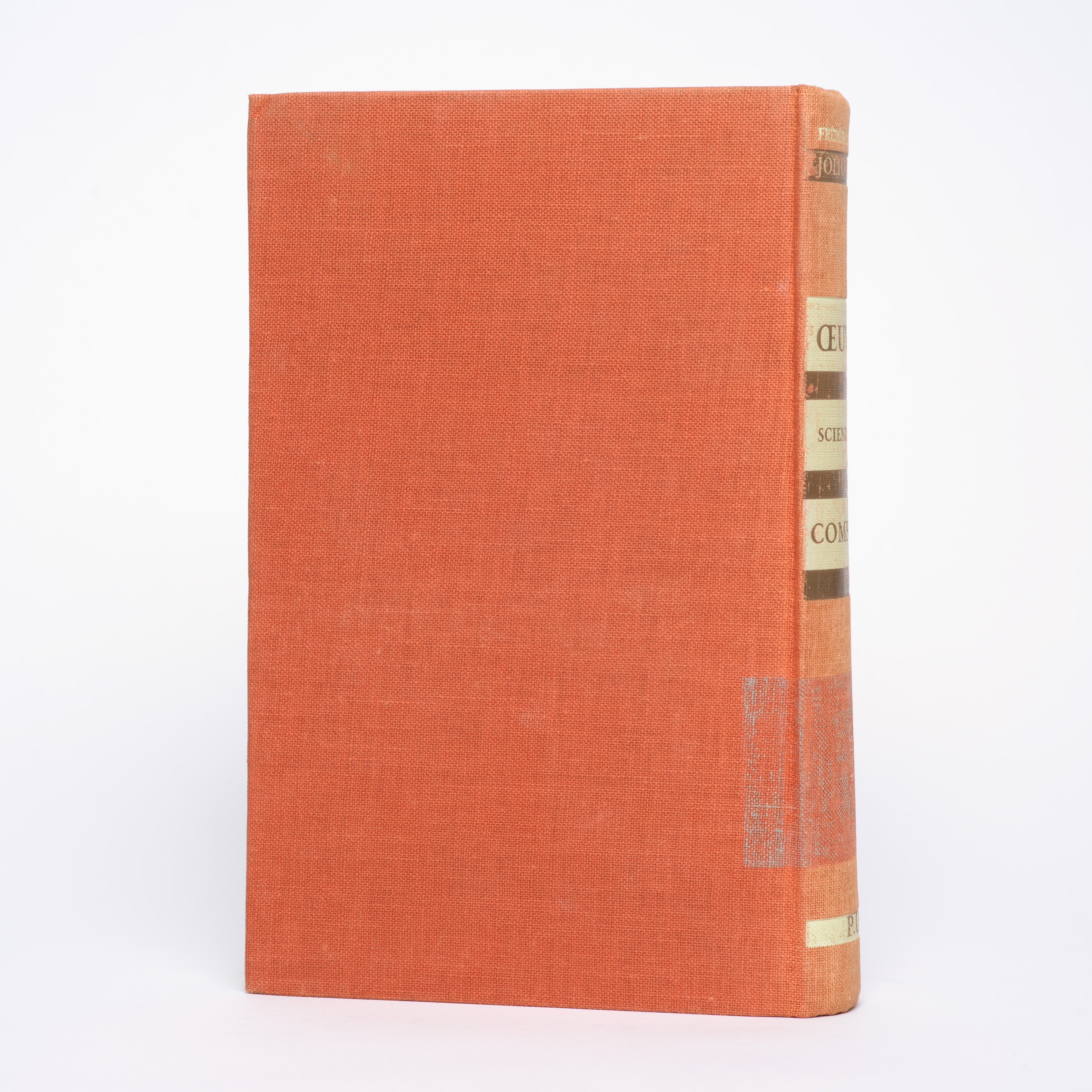 Oeuvres scientifiques complètes. Ouvrage publié avec le concours du Centre national de la recherche scientifique. - Joliot-Curie, Frederic; Joliot-Curie, Irene