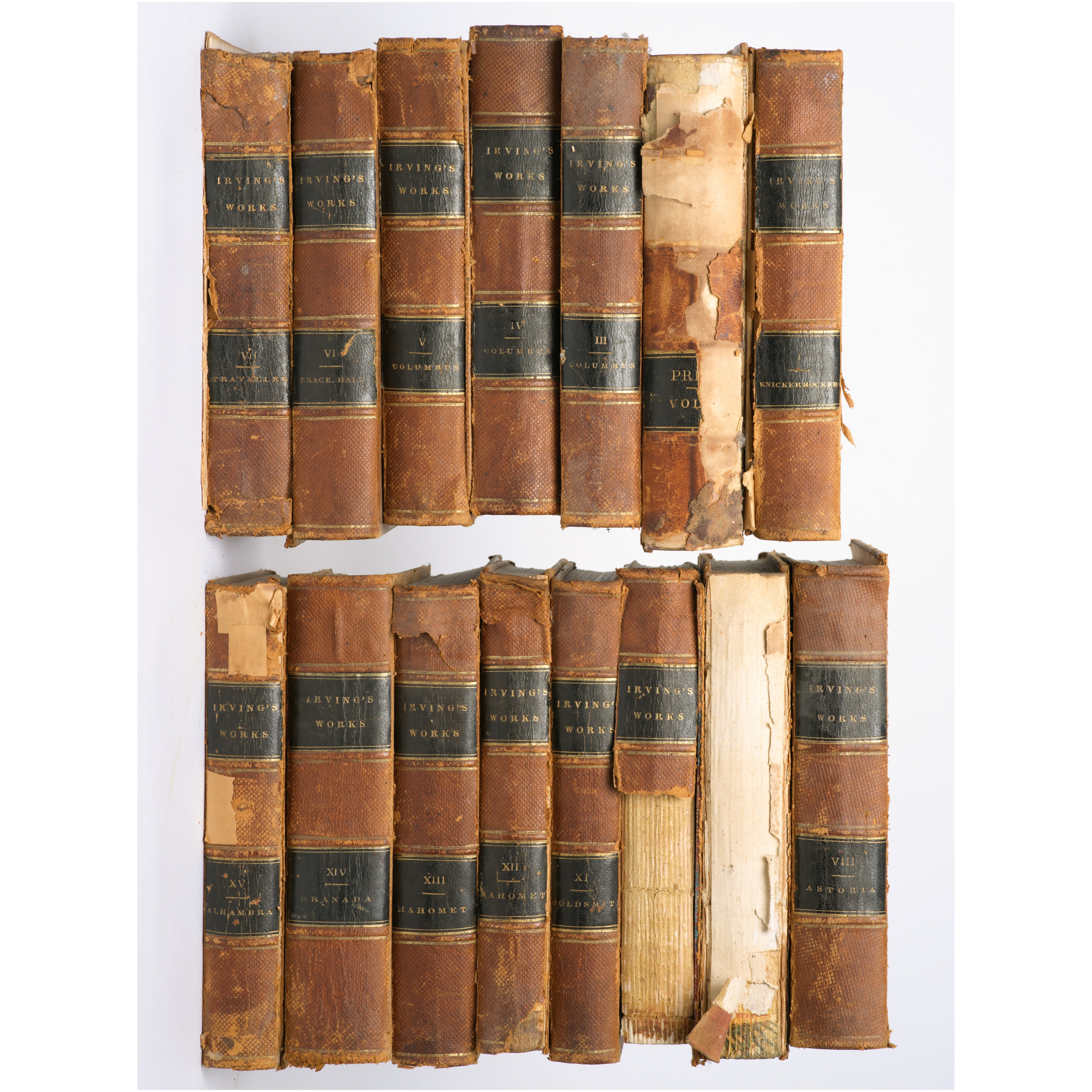 Irving's Works (Incomplete) - Washington Irving