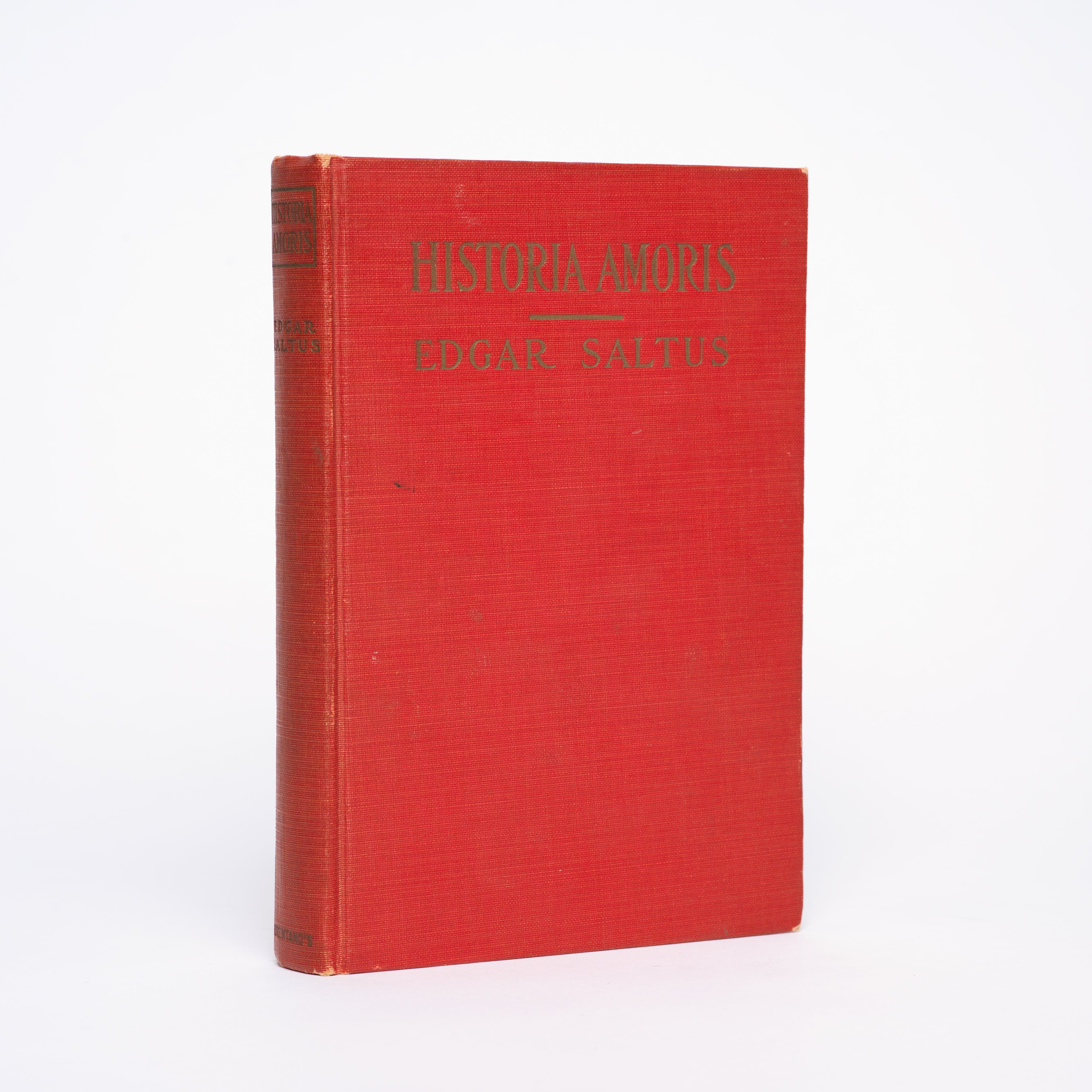 Historia Amoris: A History of Love Ancient and Modern - Saltus, Edgar