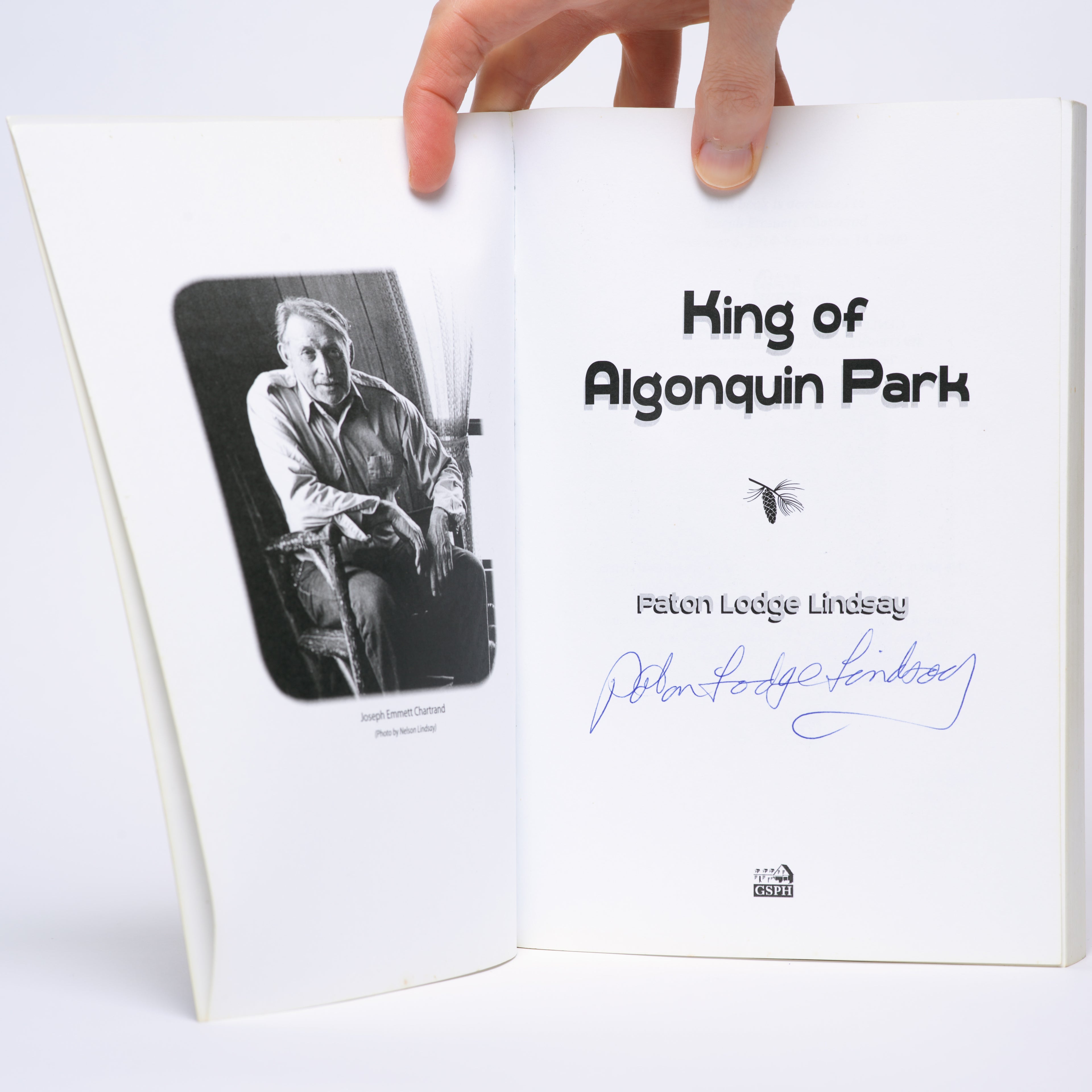 King of Algonquin Park (Signed) - Lindsay, Paton Lodge