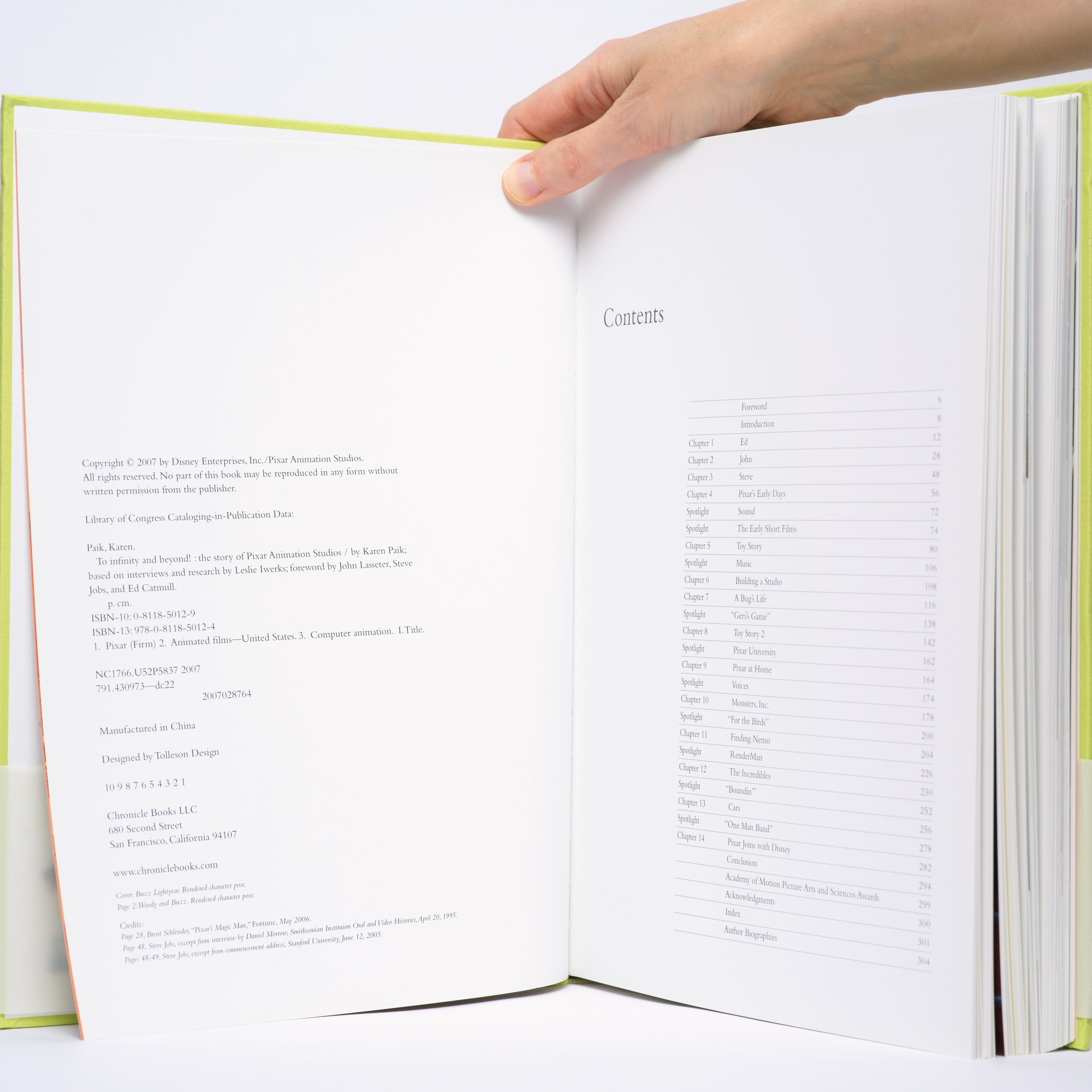 To Infinity and Beyond!: The Story of Pixar Animation Studios - Paik, Karen; Lasseter, John (foreword); Jobs, Steve (foreword); Catmull, Ed (foreword)