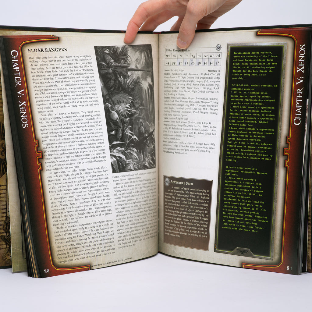 Dark Heresy: Creatures Anathema (Warhammer 40,000 RPG) - Games Workshop; Fantasy Flight Games