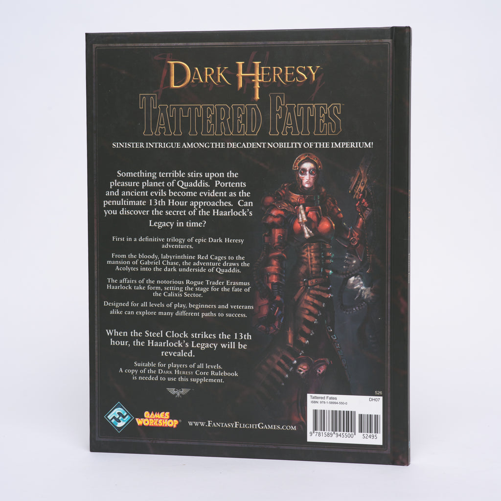 Dark Heresy: Tattered Fates (Warhammer 40,000 RPG) - Bligh, Alan; French, John