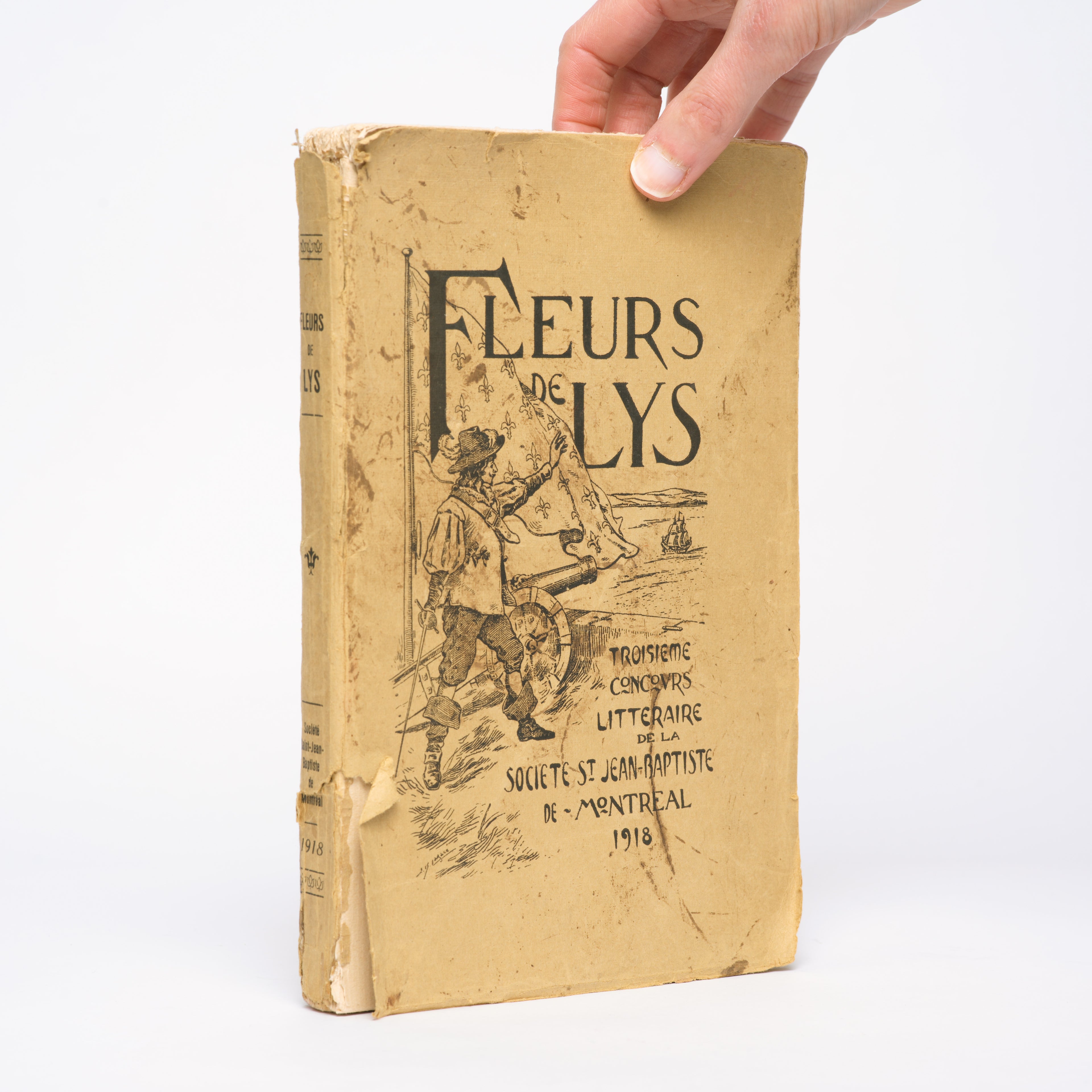 Fleur de lys : troisieme concours litteraire de la Societe St. Jean-Baptiste de Montreal 1918 [original]
