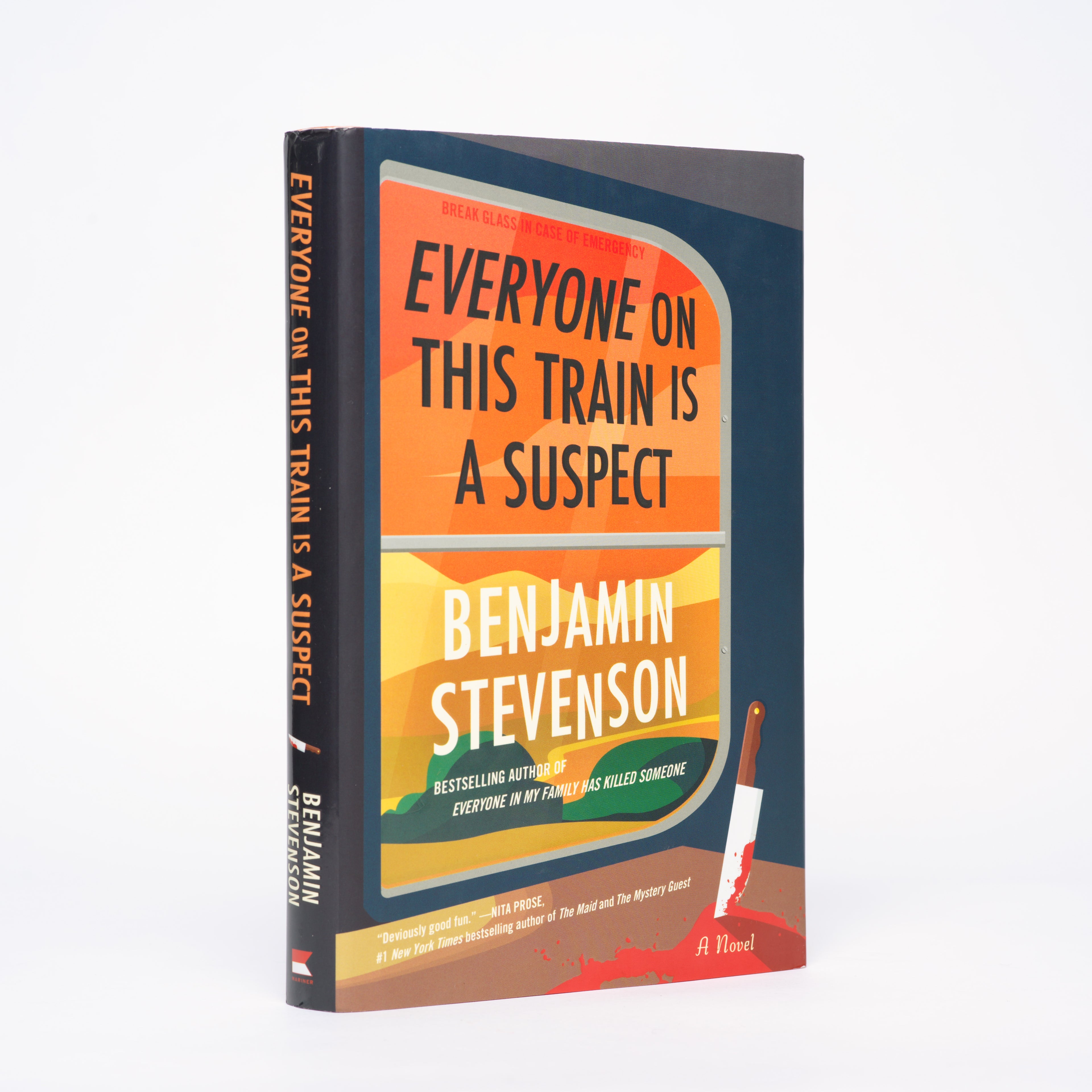 Everyone on This Train Is a Suspect: A Novel (The Ernest Cunningham Mysteries #2) - Stevenson, Benjamin