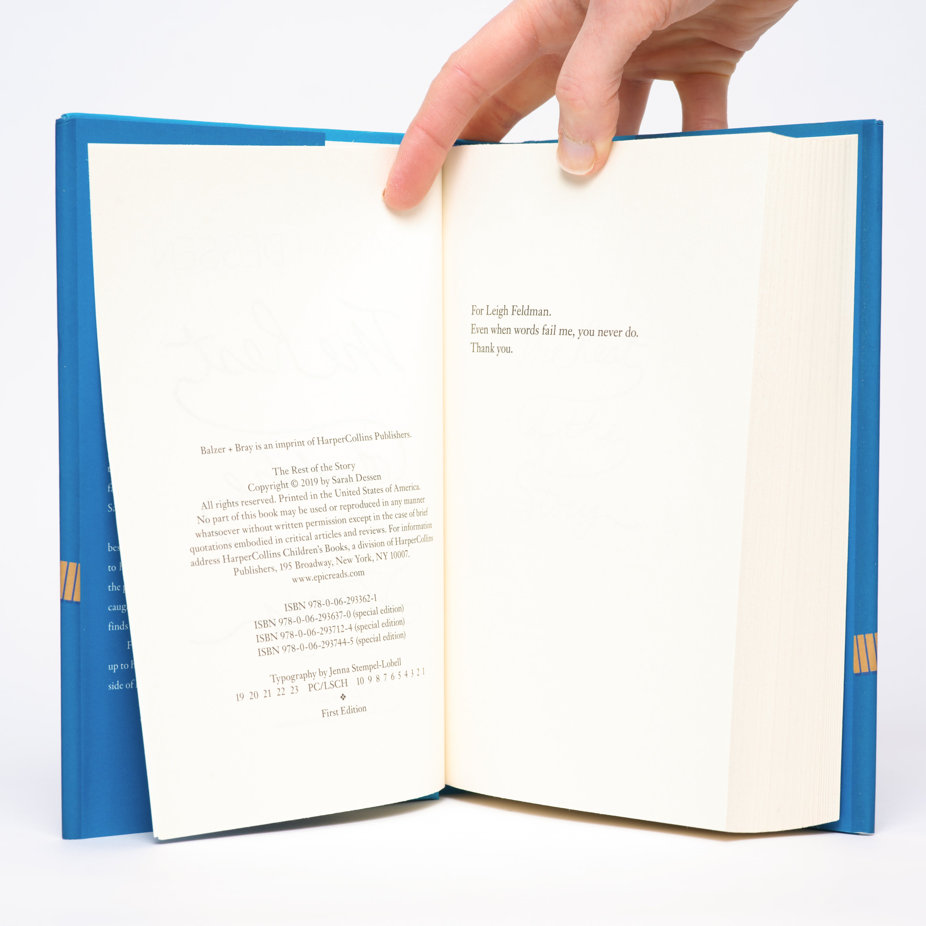 The Rest of the Story [Target Exclusive Signed First Edition] - Dessen, Sarah