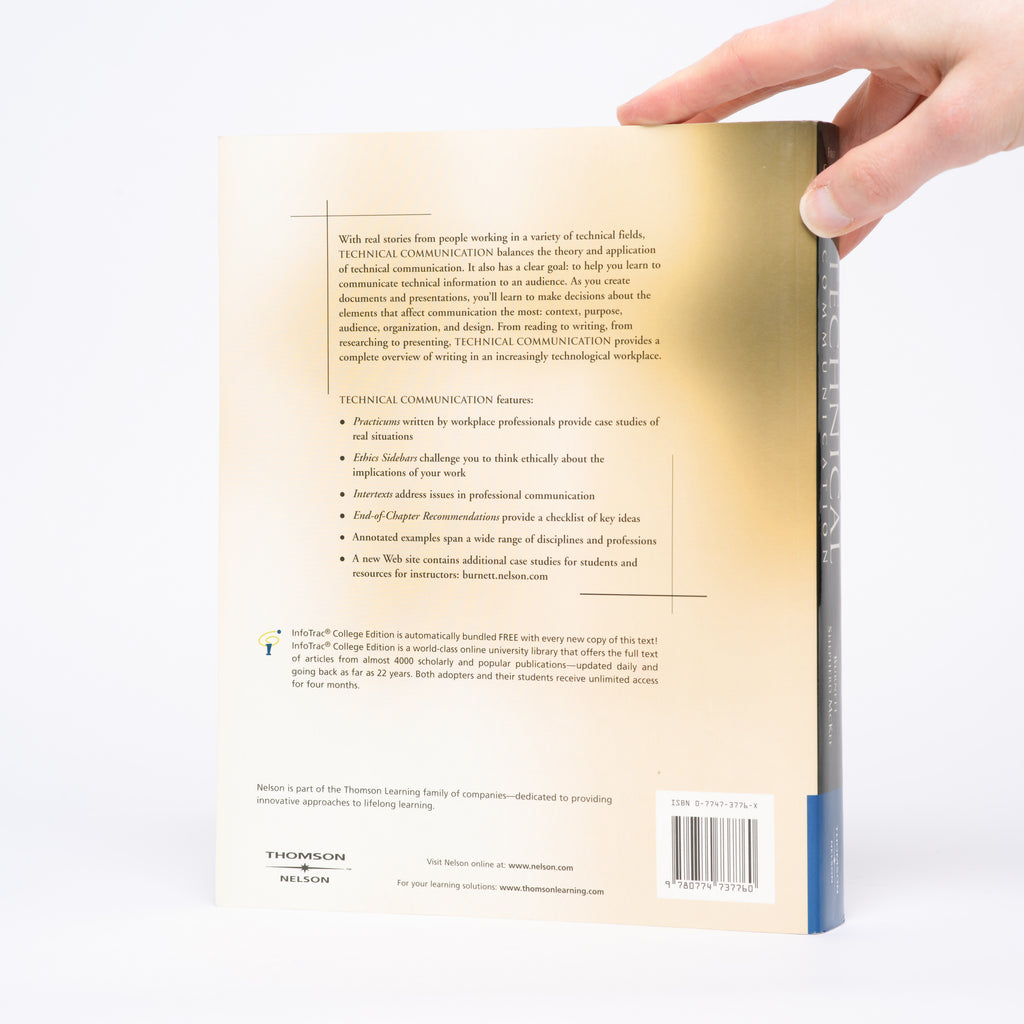 Technical Communication (First Canadian Edition) - Burnett, Rebecca E.