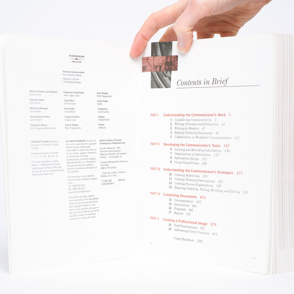 Technical Communication (First Canadian Edition) - Burnett, Rebecca E.