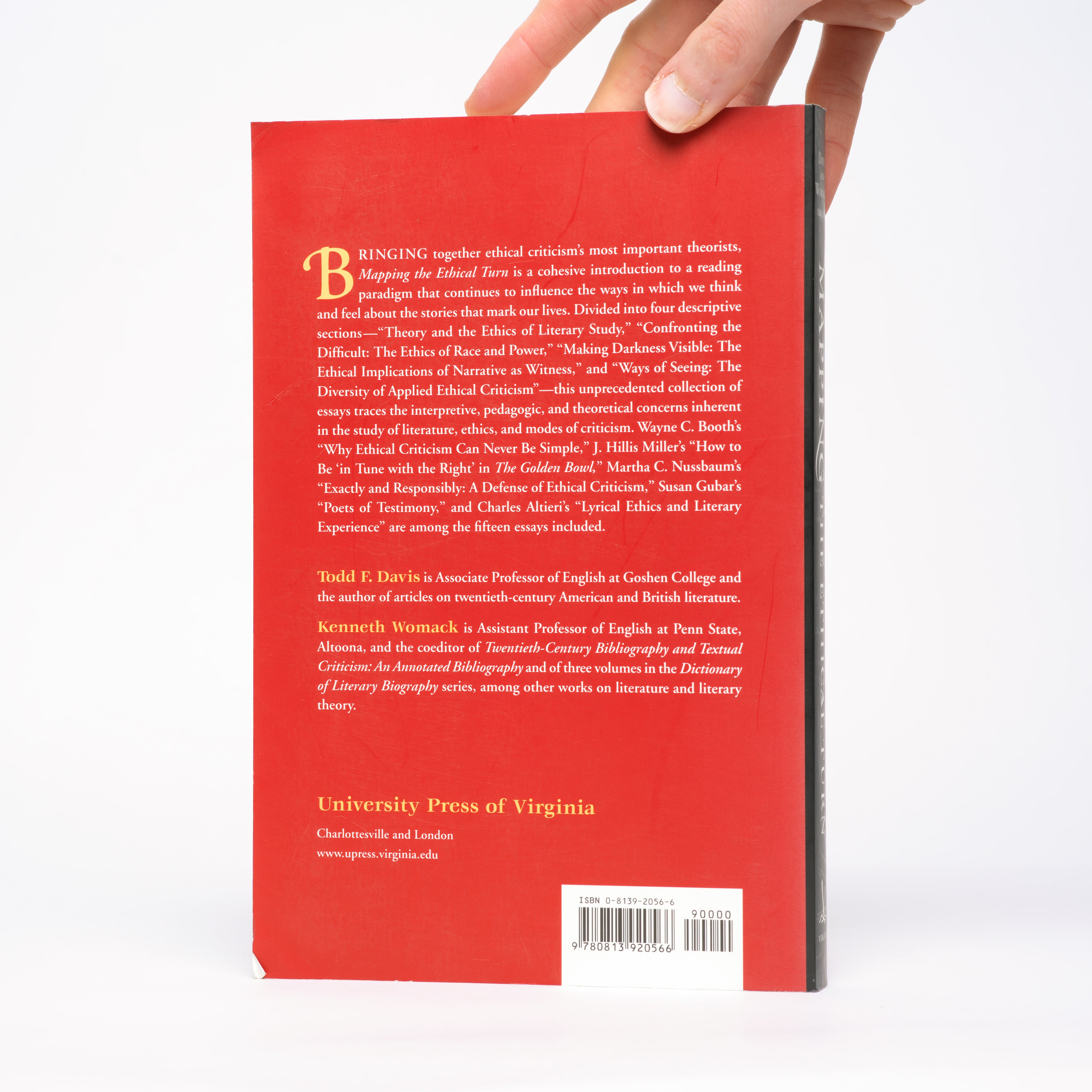 Mapping the Ethical Turn: A Reader in Ethics, Culture, and Literary Theory - Davis, Todd F. (editor); Womack, Kenneth (editor)