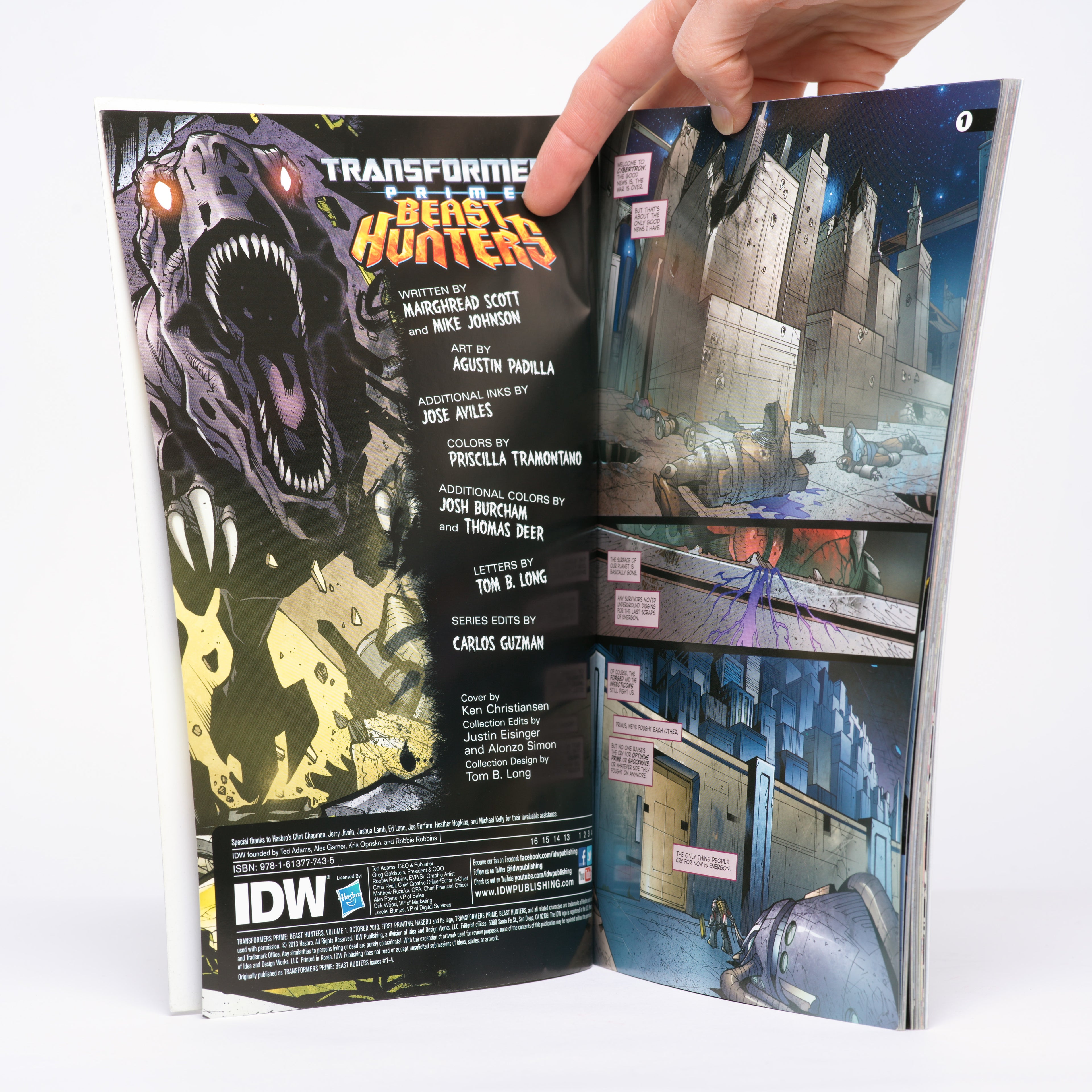 Transformers Prime: Beast Hunters Volume 1