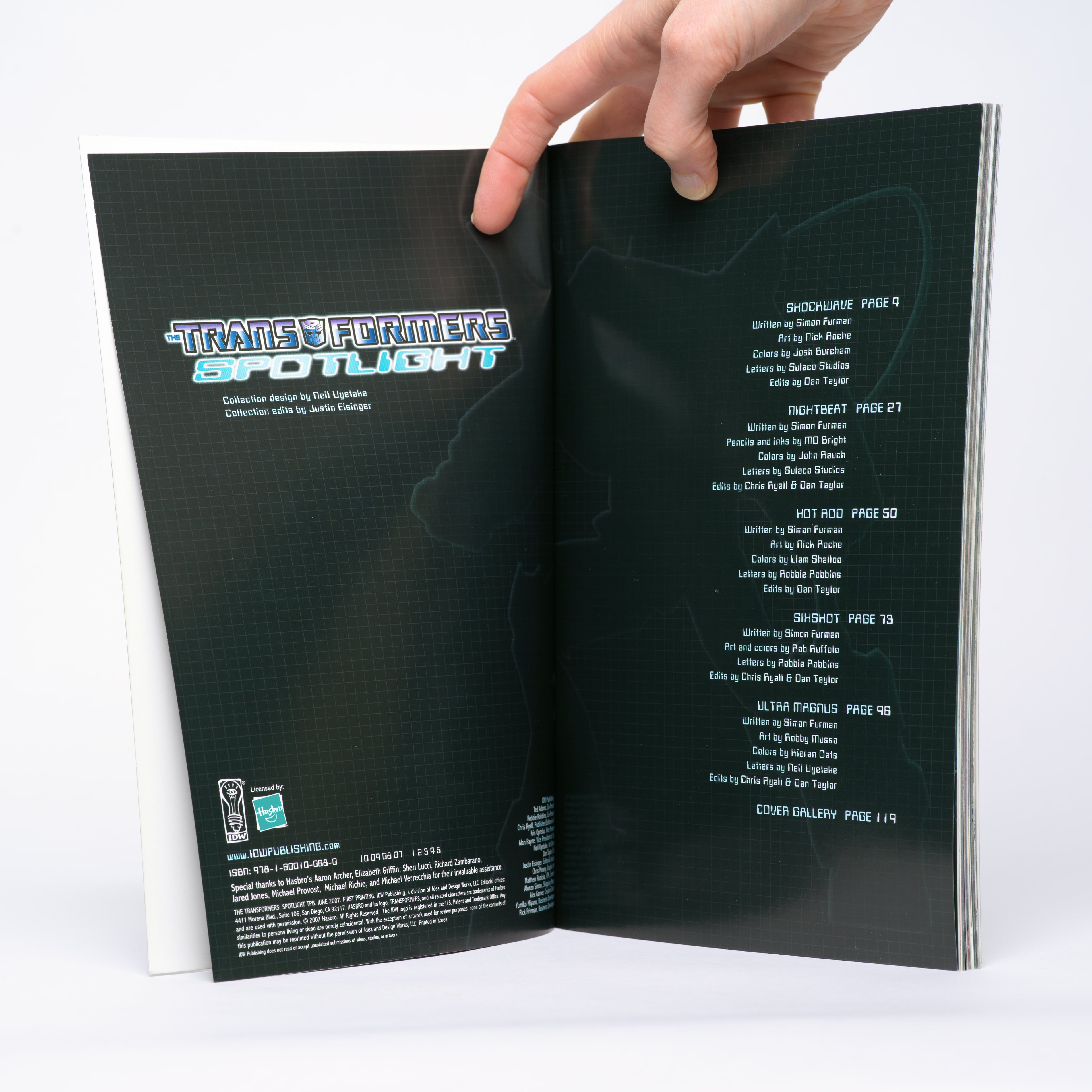 The Transformers: Spotlight, Vol. 1