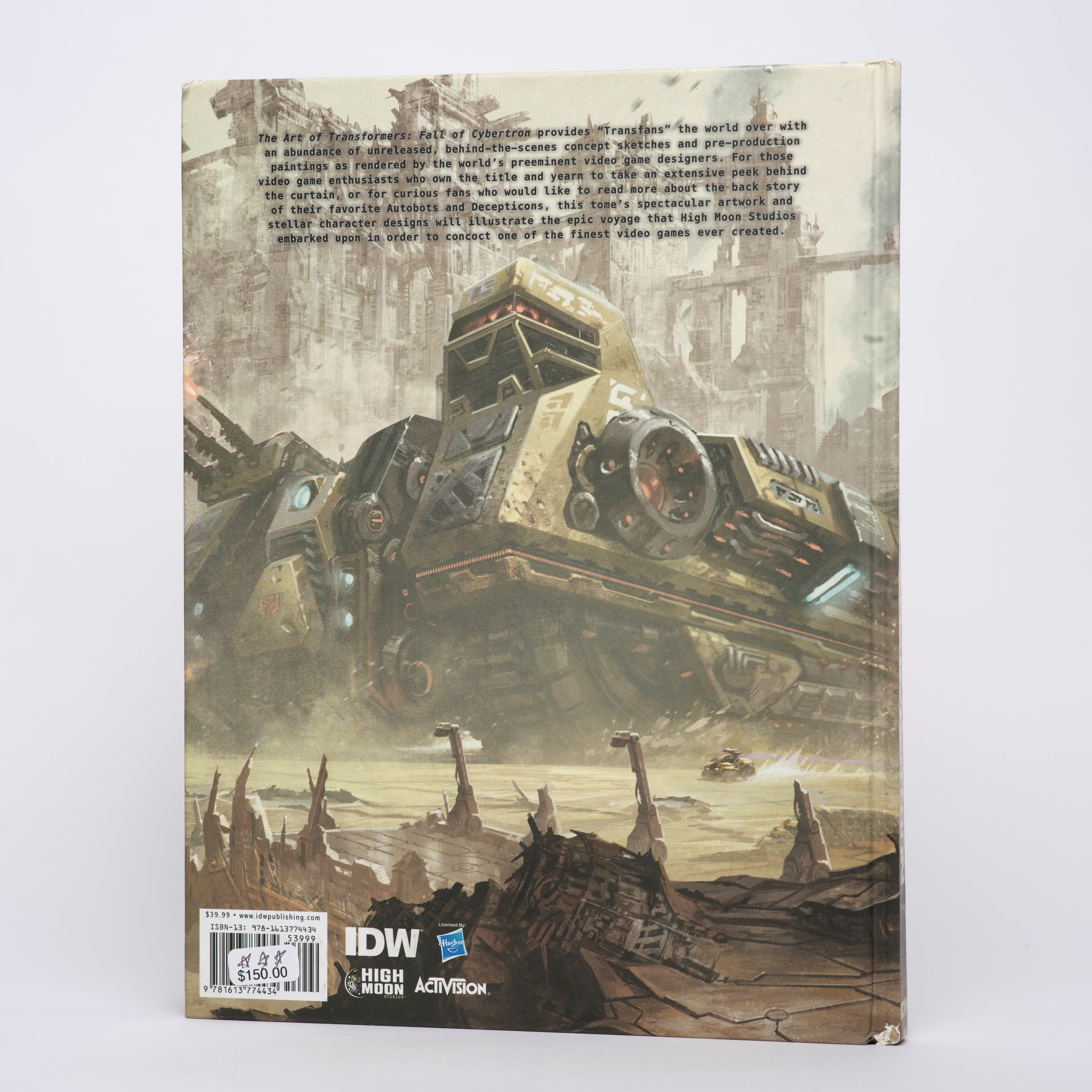 Transformers: The Art of Fall of Cybertron - Bellomo, Mark