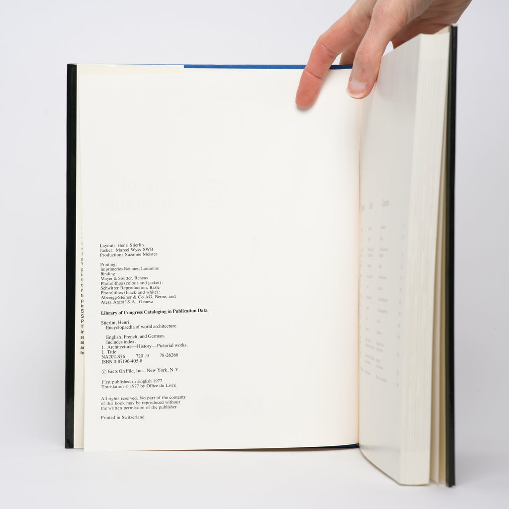 Encyclopaedia of World Architecture 1 + 2 [2 Volumes] - Stierlin, Henri