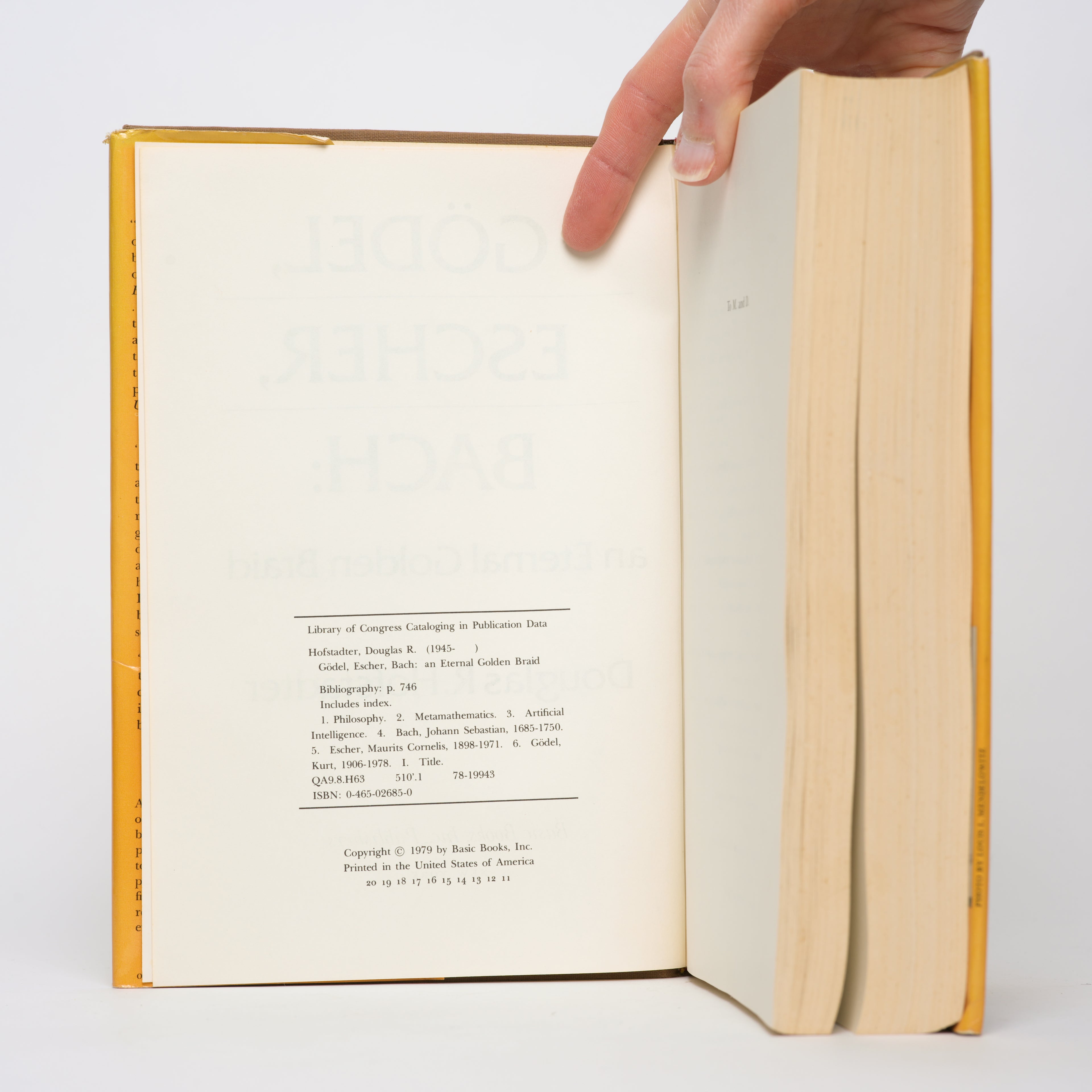 Godel, Escher, Bach: An Eternal Golden Braid - Hofstadter, Douglas R.