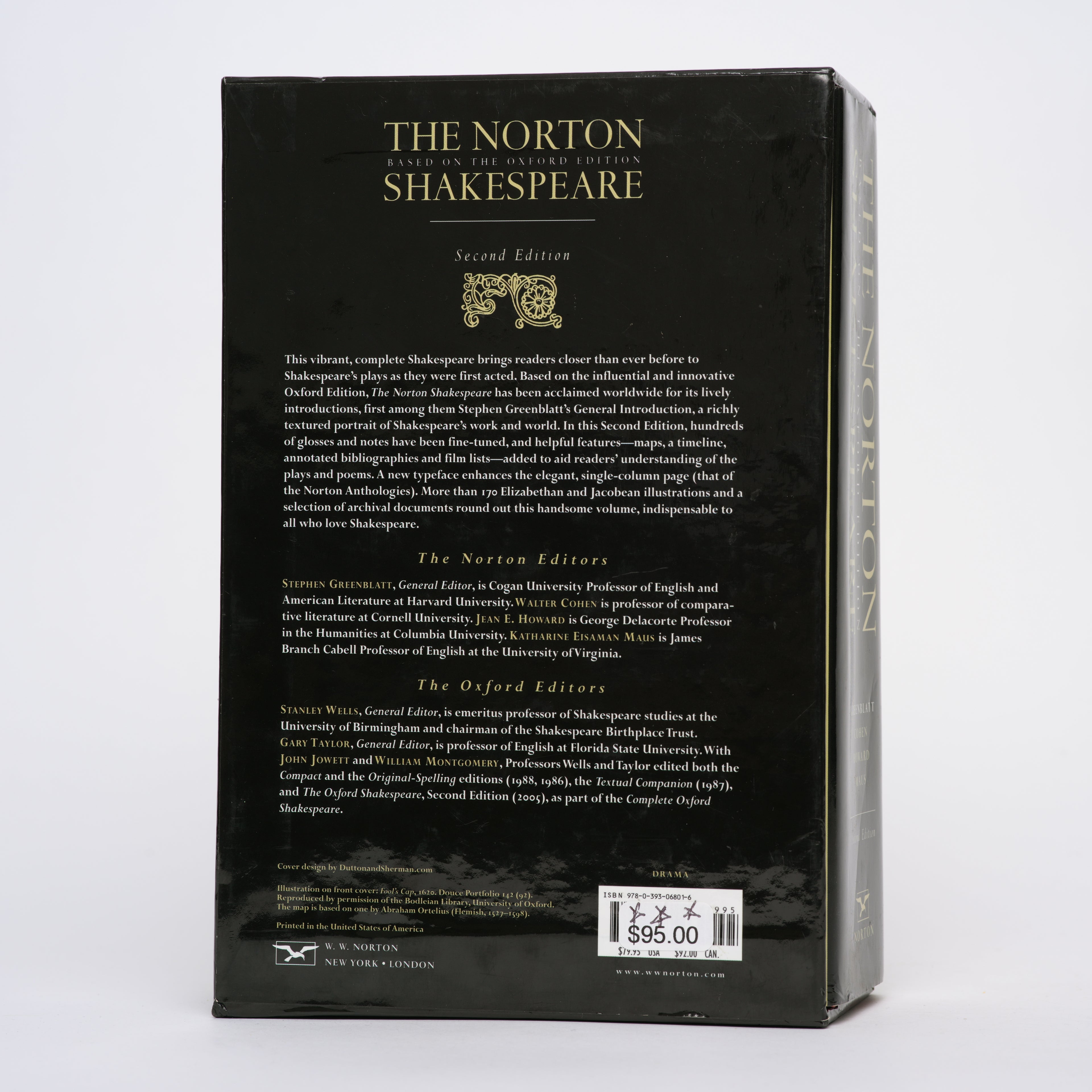 The Norton Shakespeare: Based on the Oxford Edition (Second Edition w/ Slipcase) - Shakespeare, William; Greenblatt, Stephen (editor); Cohen, Walter (editor); Howard, Jean E. (editor); Maus, Katharine Eisaman (editor)