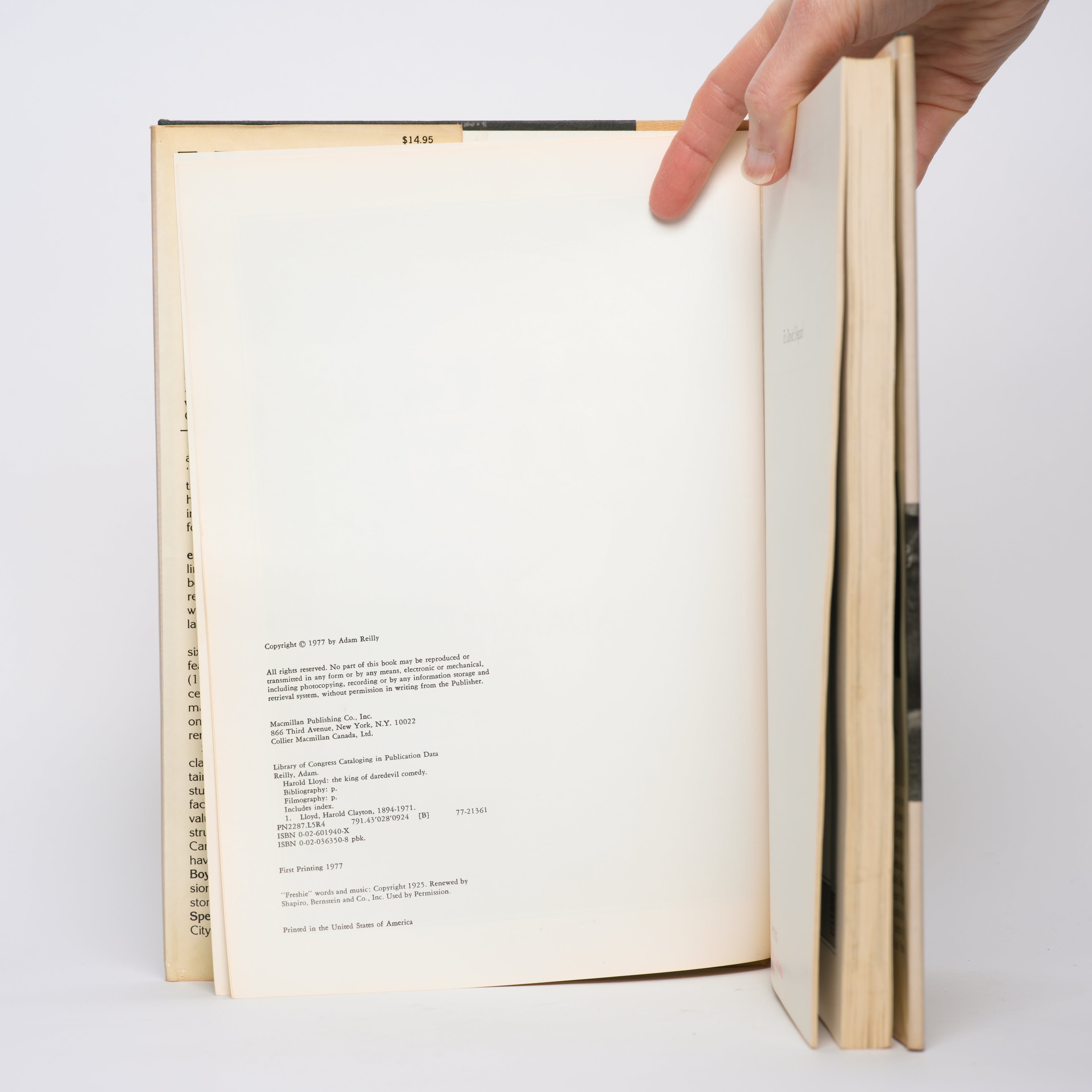 Harold Lloyd: The King of Daredevil Comedy - Reilly, Adam; Sarris, Andrew; Maltin, Leonard; Everson, William K.; Belton, John; Borger, Len; Stavis, Gene (foreword)