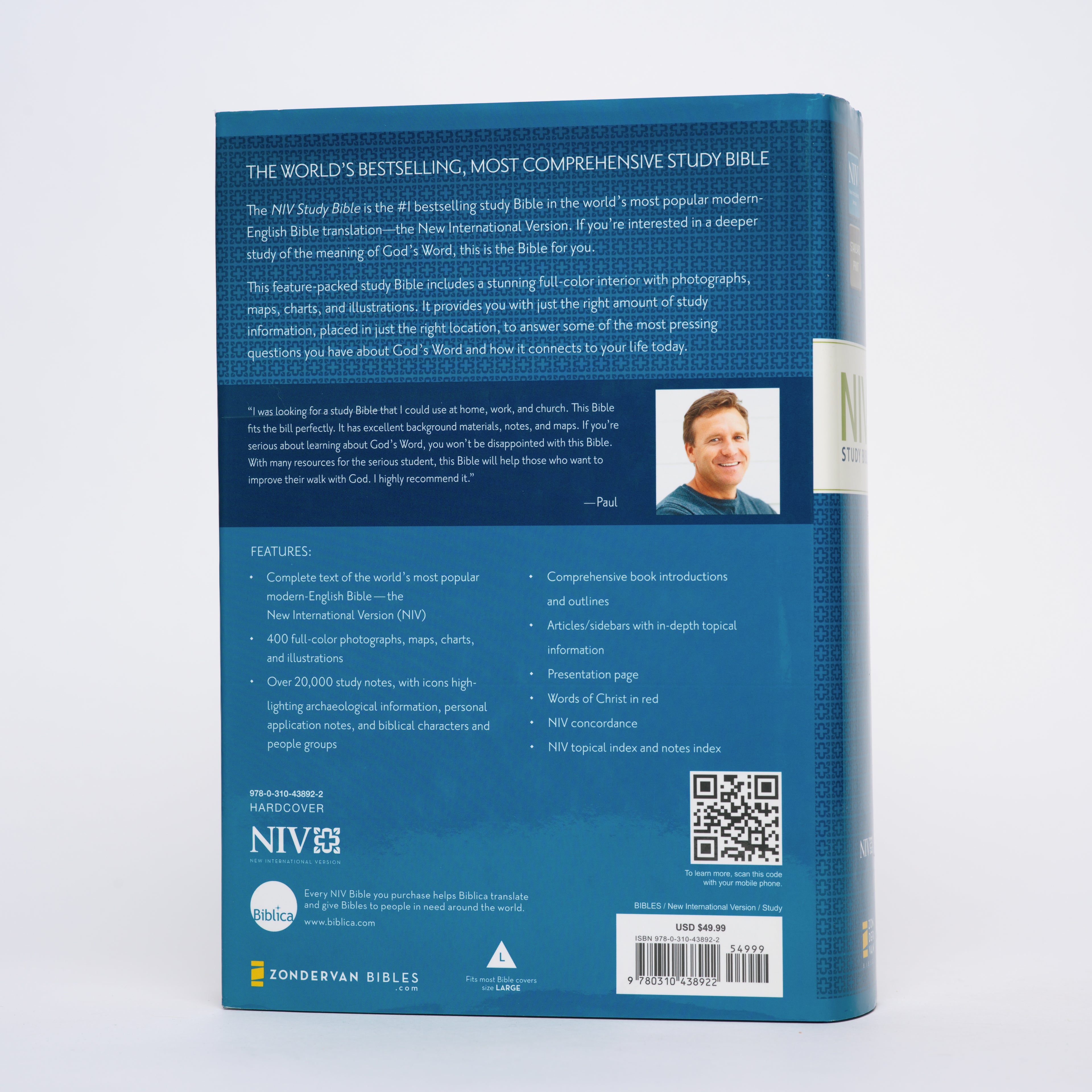 The NIV Study Bible (New International Version) - Zondervan