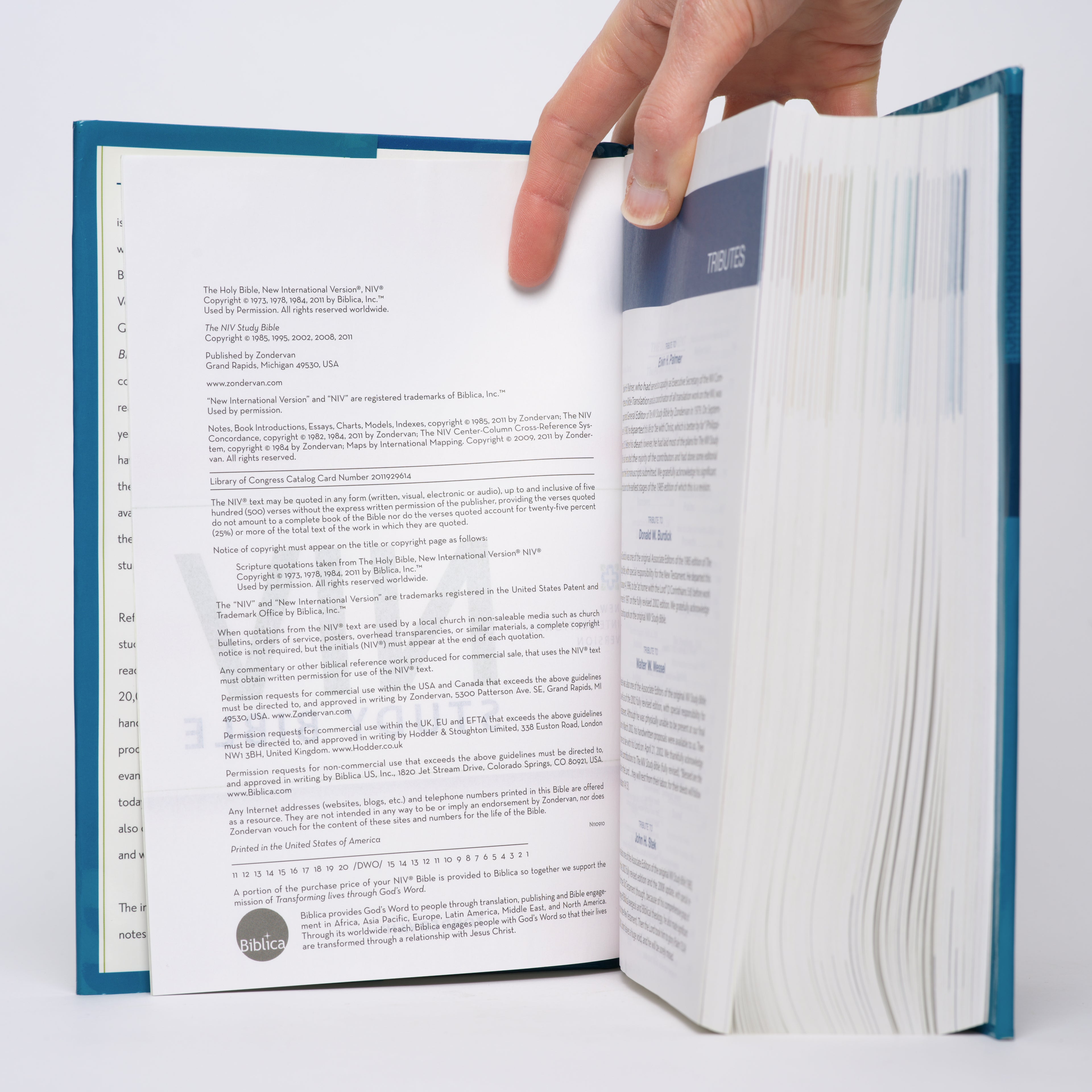 The NIV Study Bible (New International Version) - Zondervan