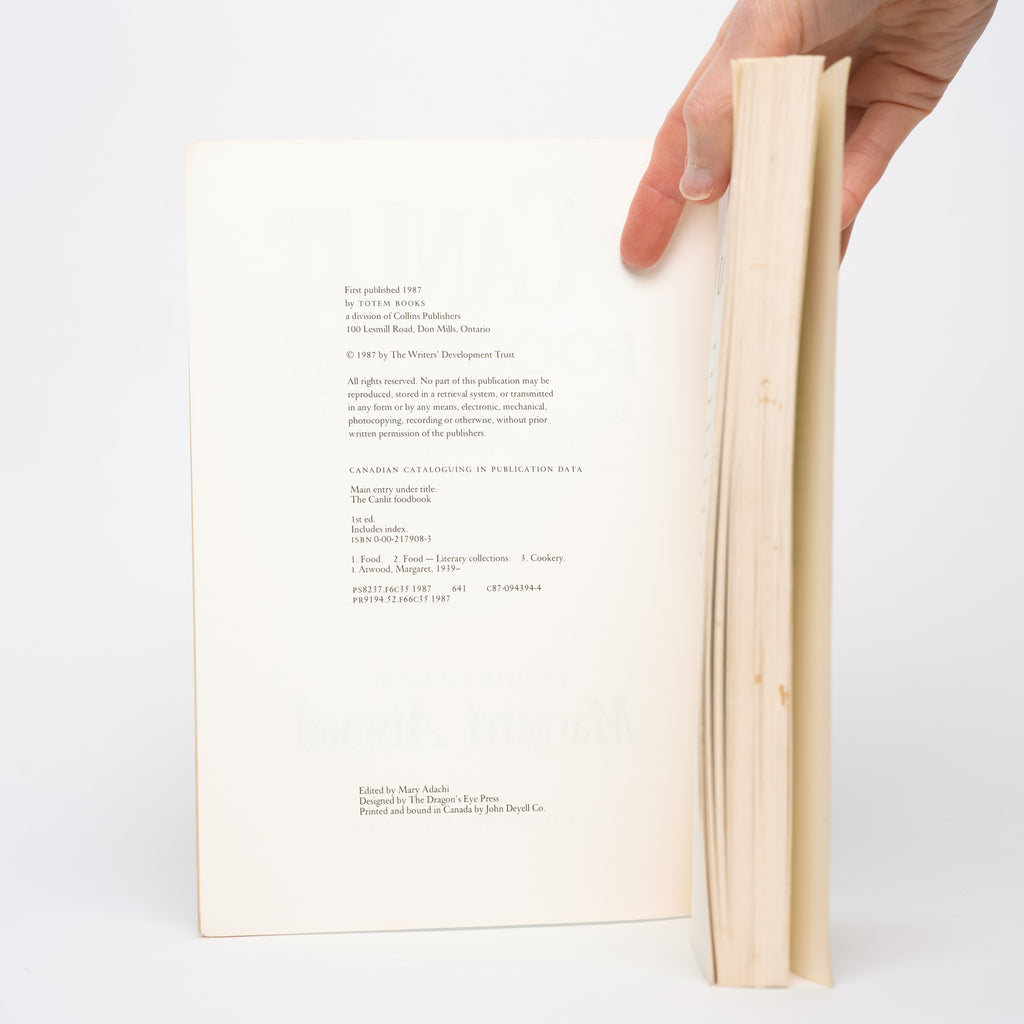 The Canlit Foodbook - Atwood, Margaret (compiler, illustrator)
