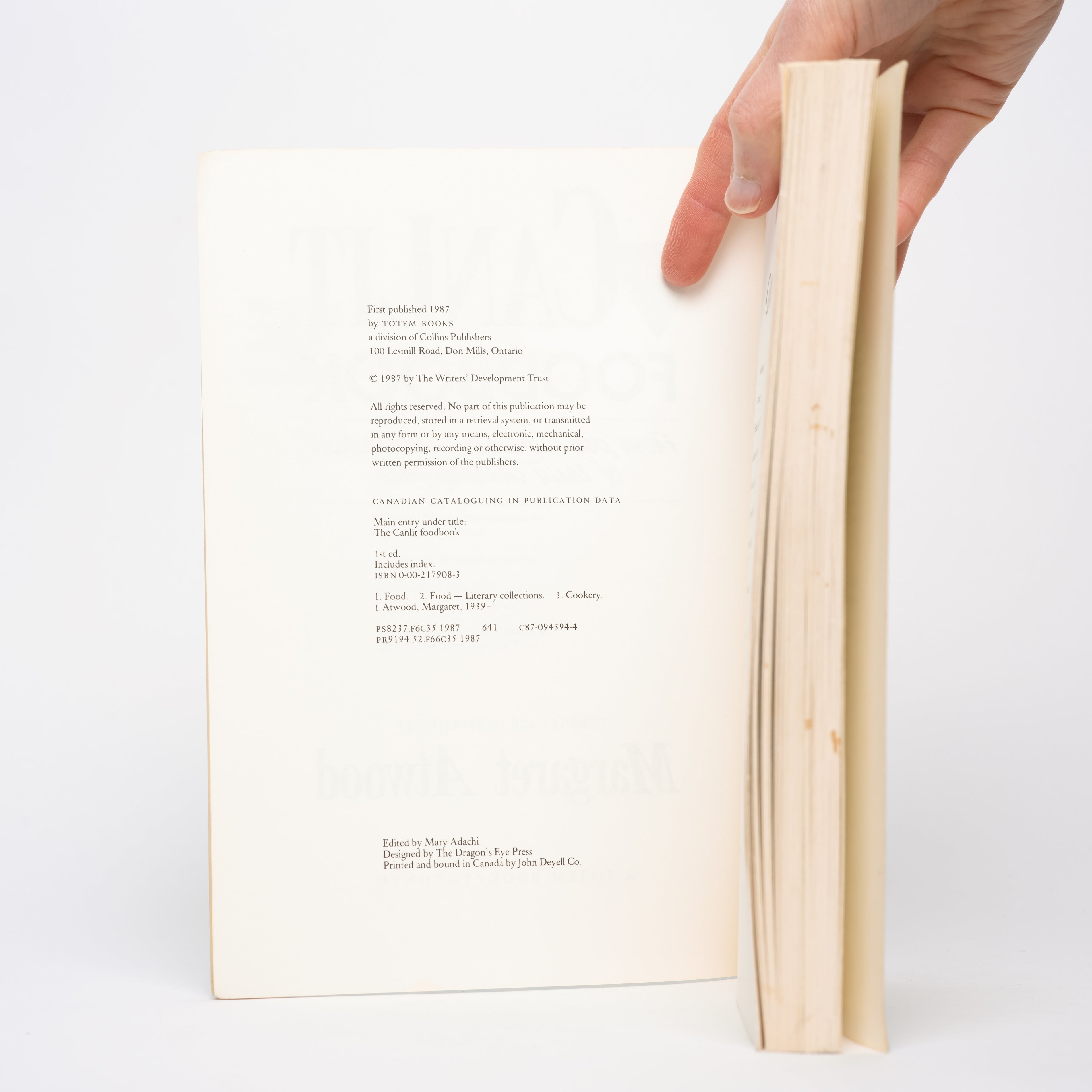 The Canlit Foodbook - Atwood, Margaret (compiler, illustrator)