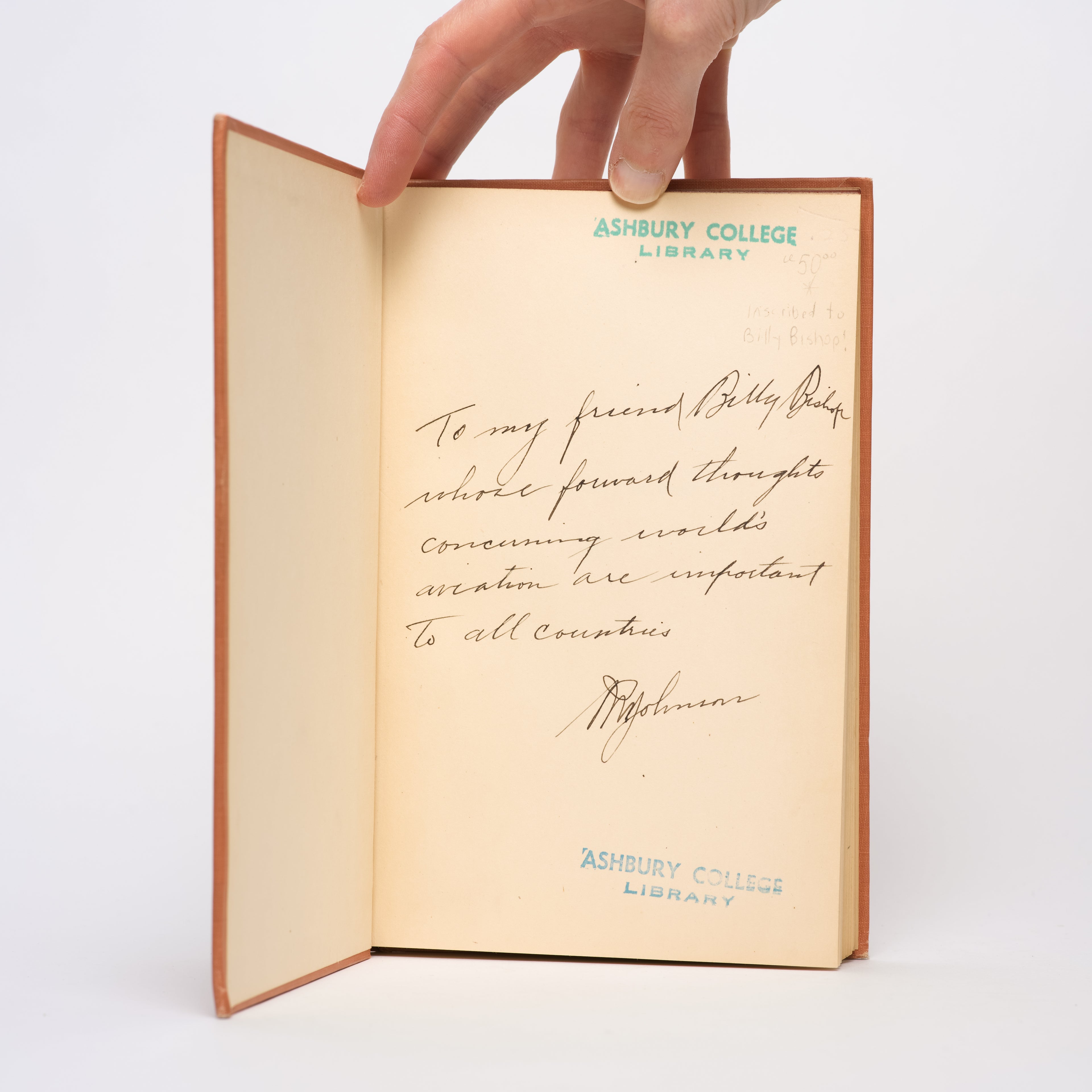 "But, General Johnson--": Episodes in a War Effort [Inscribed to Billy Bishop] - Johnson, Robert Wood