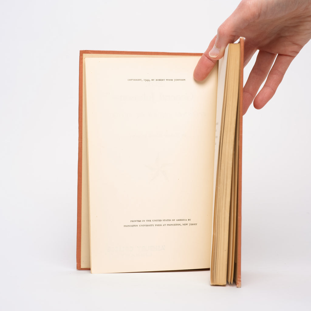 "But, General Johnson--": Episodes in a War Effort [Inscribed to Billy Bishop] - Johnson, Robert Wood