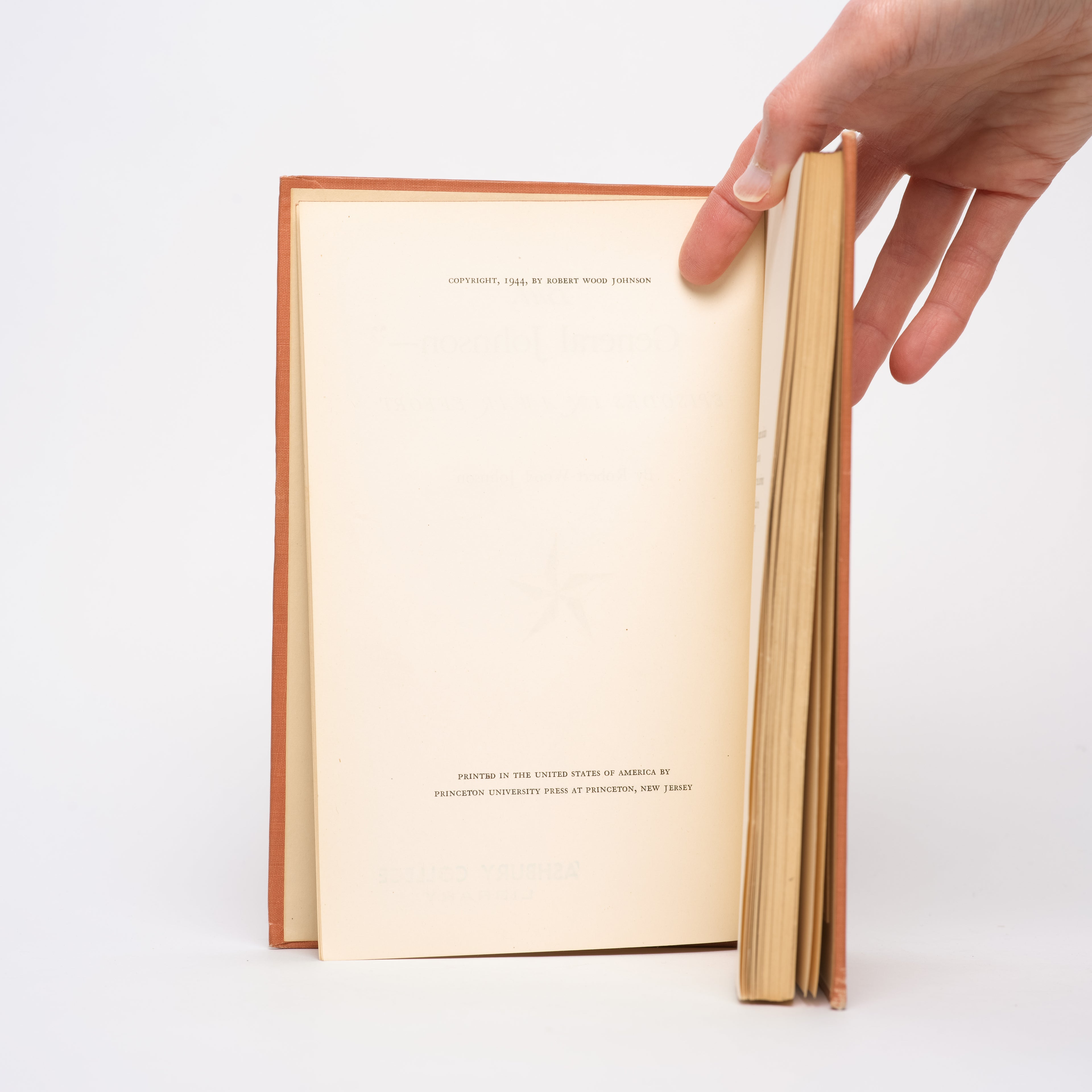 "But, General Johnson--": Episodes in a War Effort [Inscribed to Billy Bishop] - Johnson, Robert Wood
