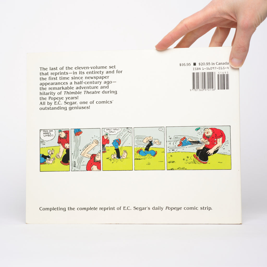 The Complete E.C. Segar Popeye, Vol. 11: Dailies, 1937-1938 (The Nemo Bookshelf) - Segar, E. C.; Phelps, Donald (foreword); Marschall, Rick (editor, introduction)