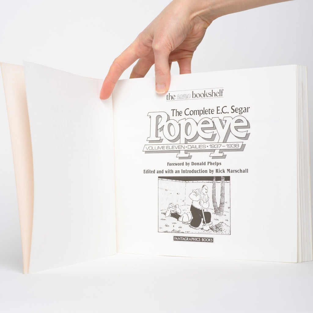 The Complete E.C. Segar Popeye, Vol. 11: Dailies, 1937-1938 (The Nemo Bookshelf) - Segar, E. C.; Phelps, Donald (foreword); Marschall, Rick (editor, introduction)