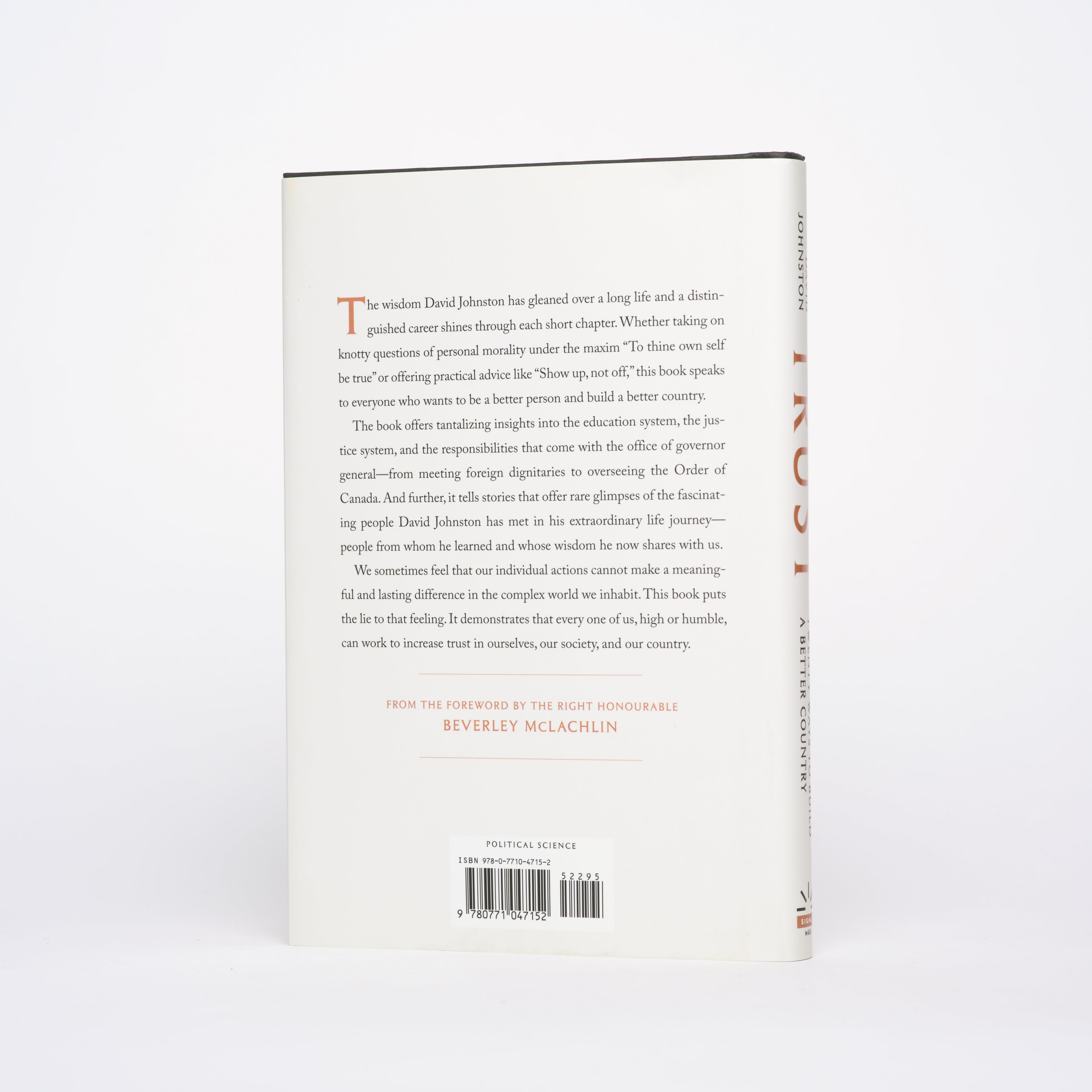 Trust: Twenty Ways to Build a Better Country - Johnston, David