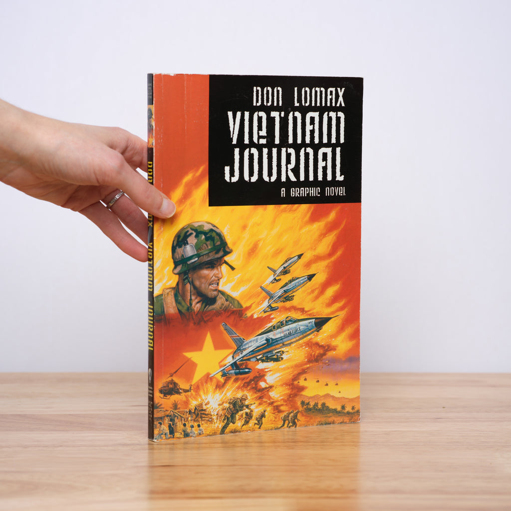 Vietnam Journal - Lomax, Don; Robins, Clem (lettering); Larkin, Bob (cover); Hughes, Hilary (editor); Zimmerman, Dwight Jon (editor); Preiss, Byron (series editor)