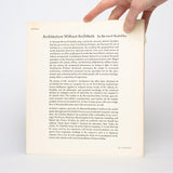 Architecture Without Architects: A Short Introduction to Non-Pedigreed Architecture - Rudofsky, Bernard