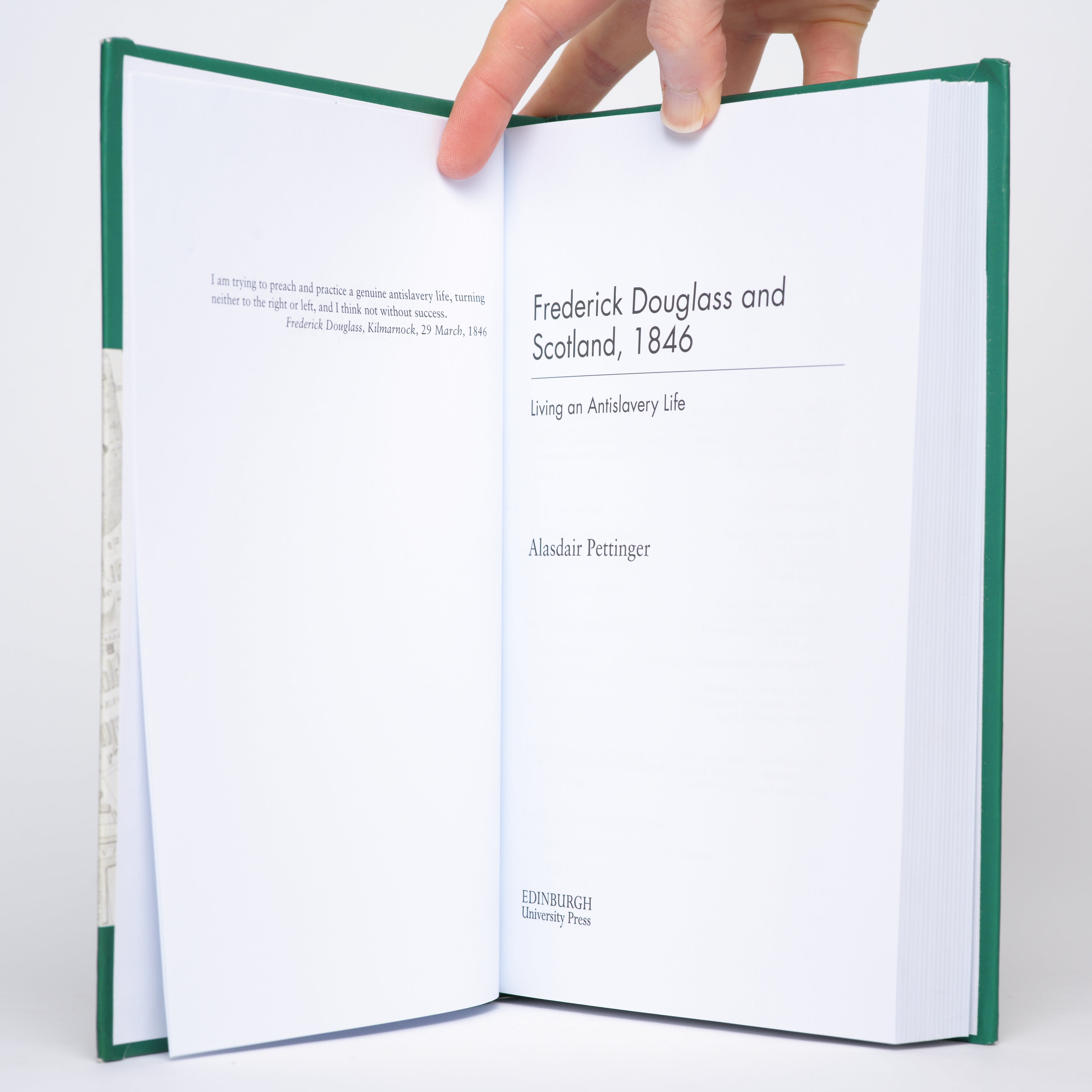 Frederick Douglass and Scotland, 1846: Living an Antislavery Life - Pettinger, Alasdair