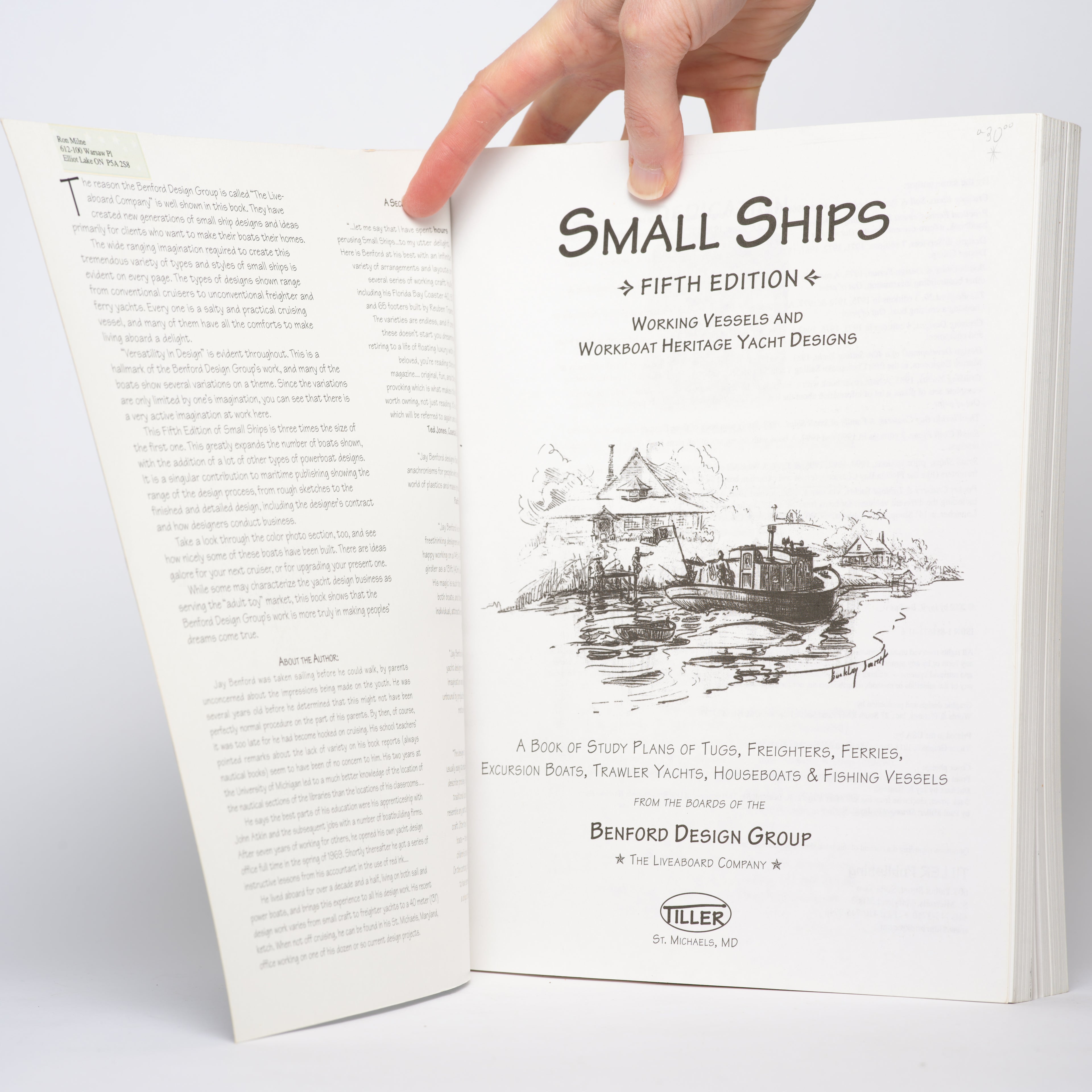 Small Ships: Working Vessels & Workboat Heritage Yacht Designs (Fifth Edition) - Benford, Jay; Benford Design Group