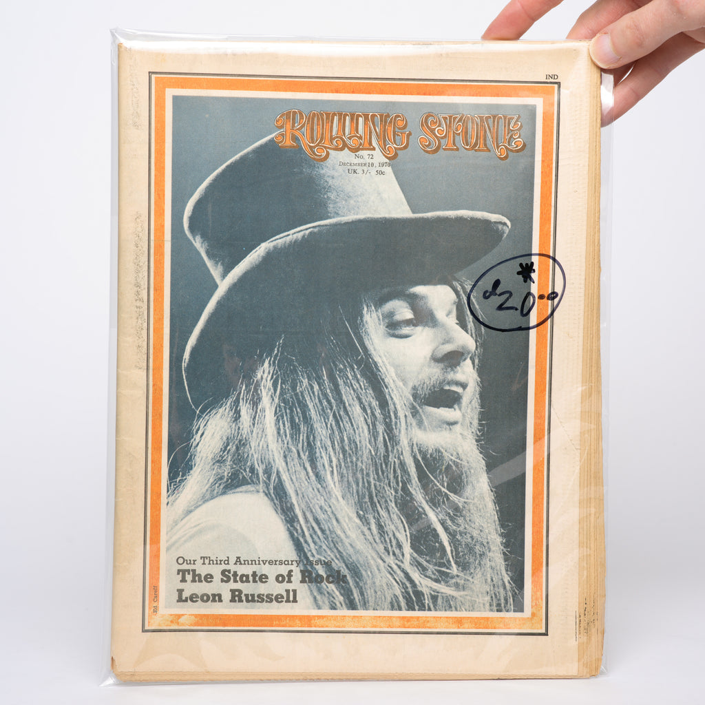 Rolling Stone #72 December 10, 1970