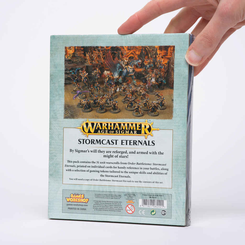 Warscroll Cards: Stormcast Eternals (Warhammer Age Of Sigmar RPG)